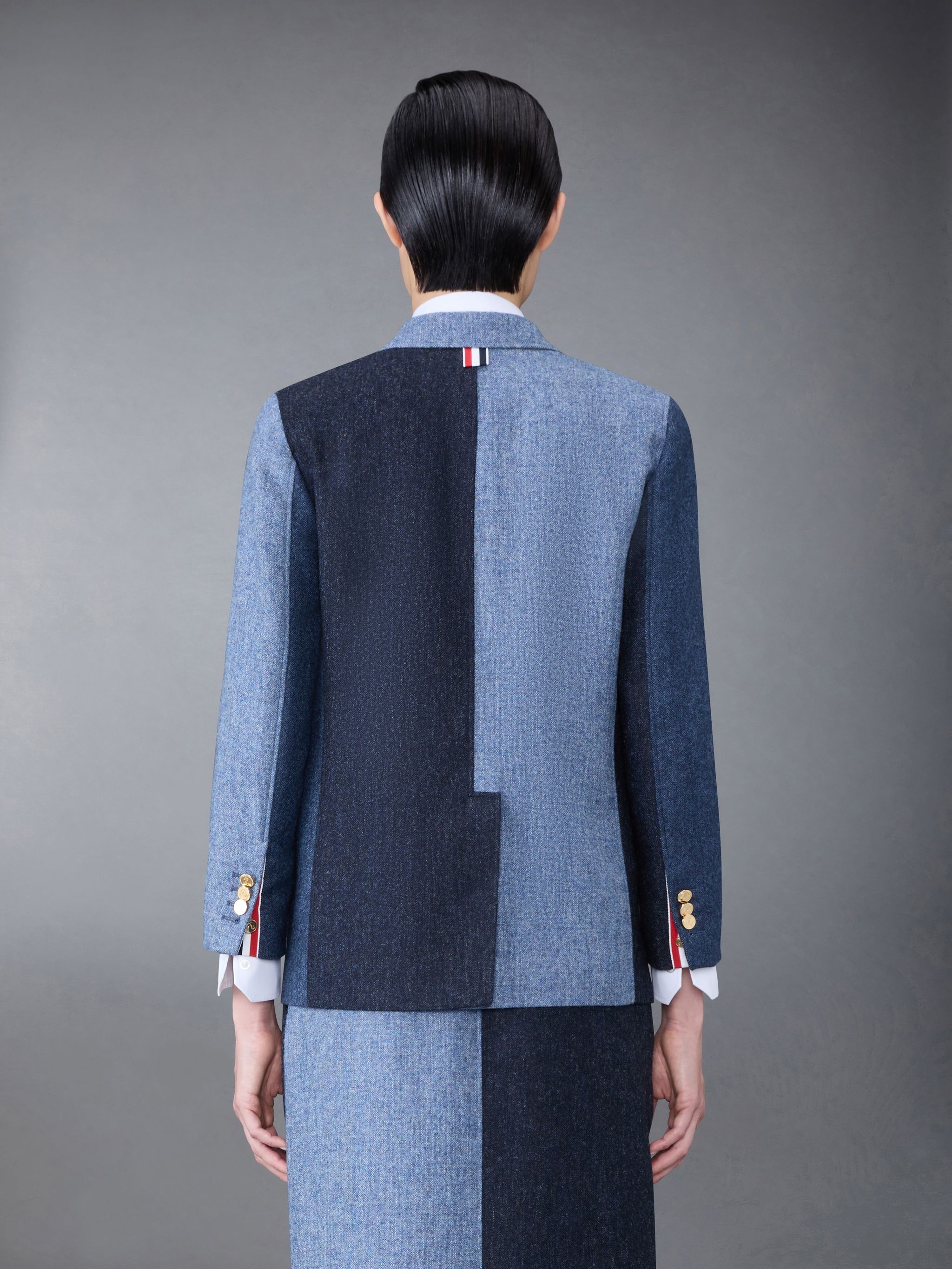 Fun-Mix Donegal Tweed Sack Sport Coat - 2