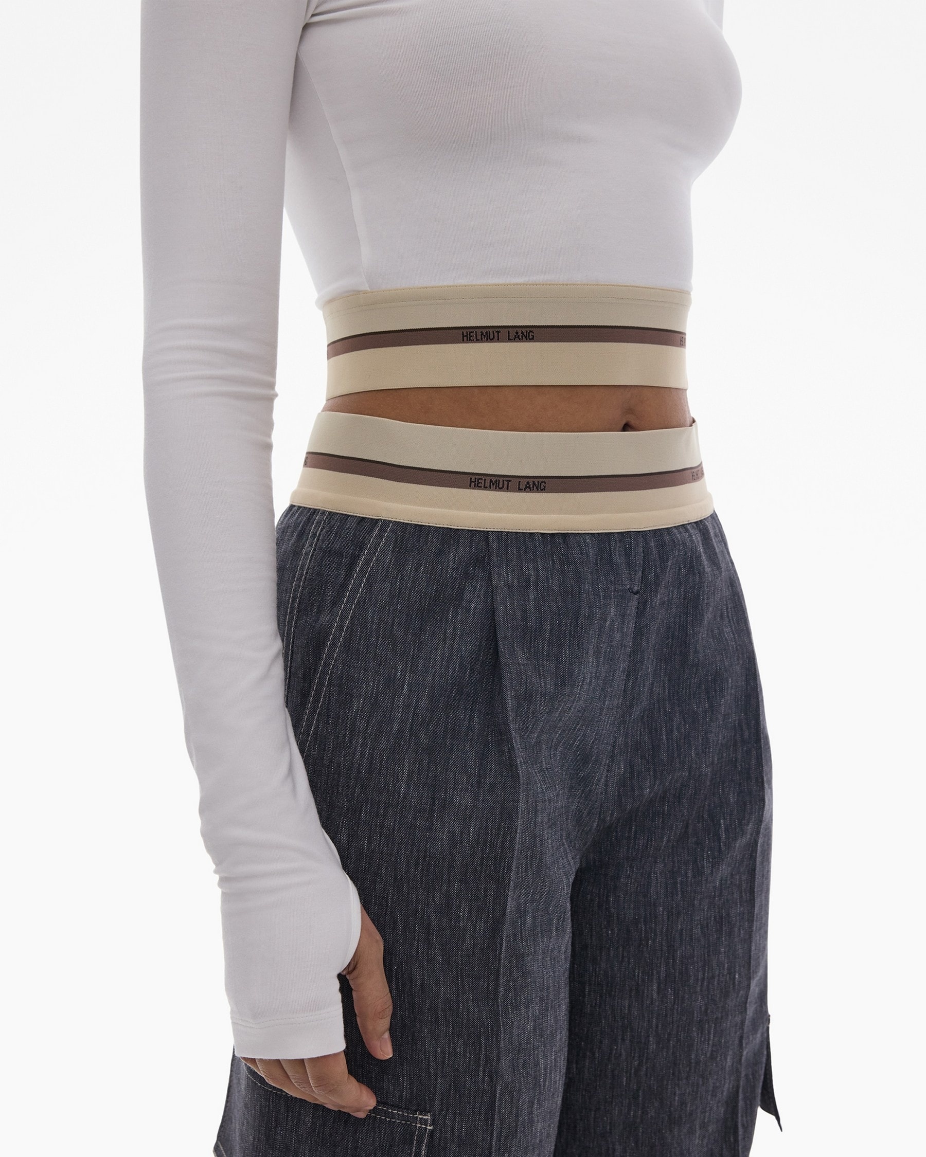CROPPED LOGO BABY TEE - 6