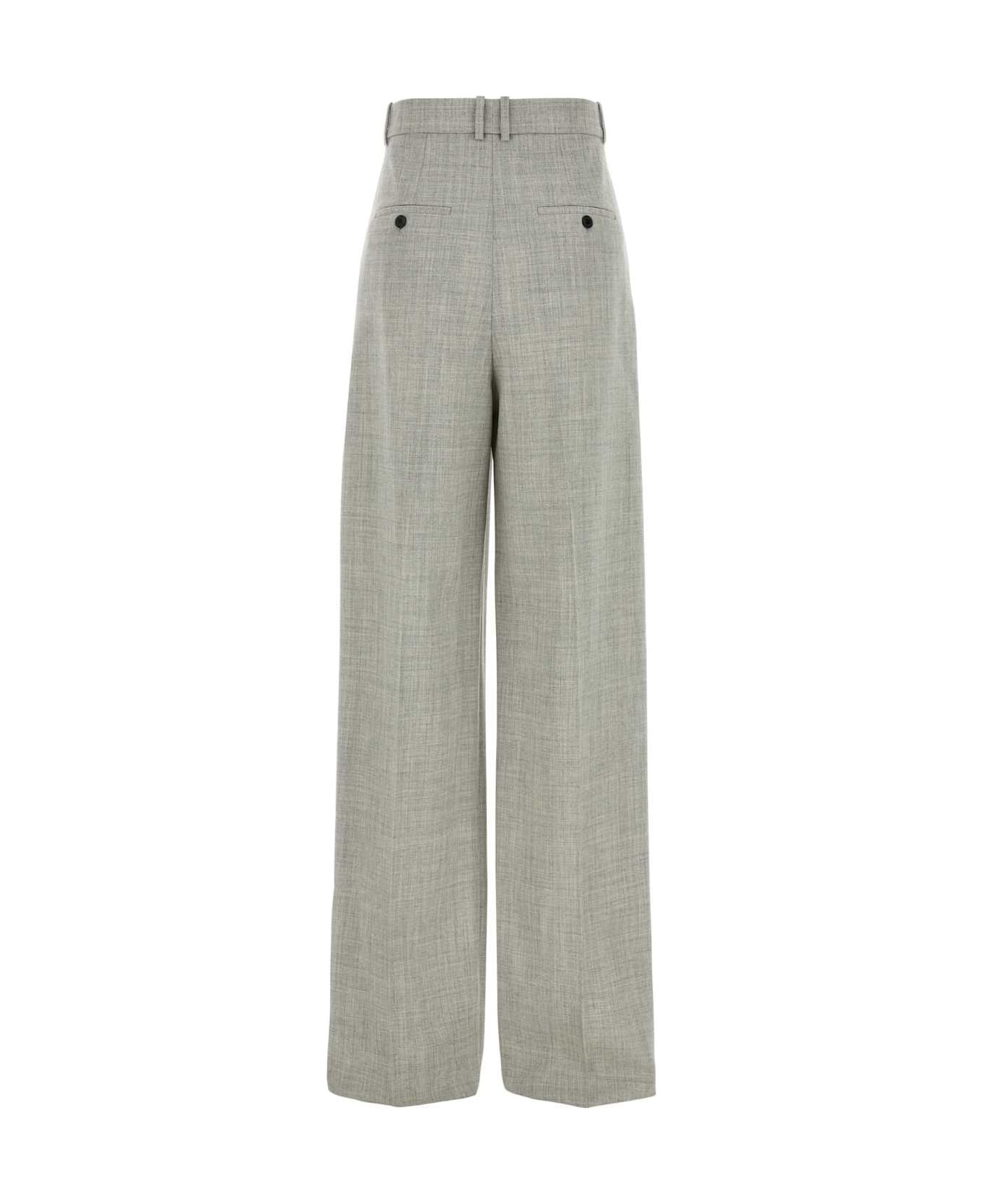 Grey Wool Pant - 2