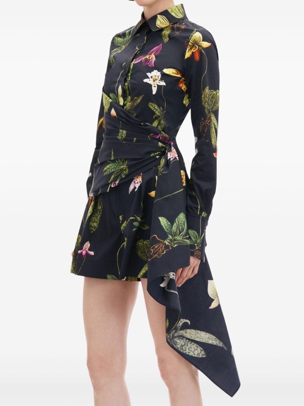 Orchid poplin blouse - 4