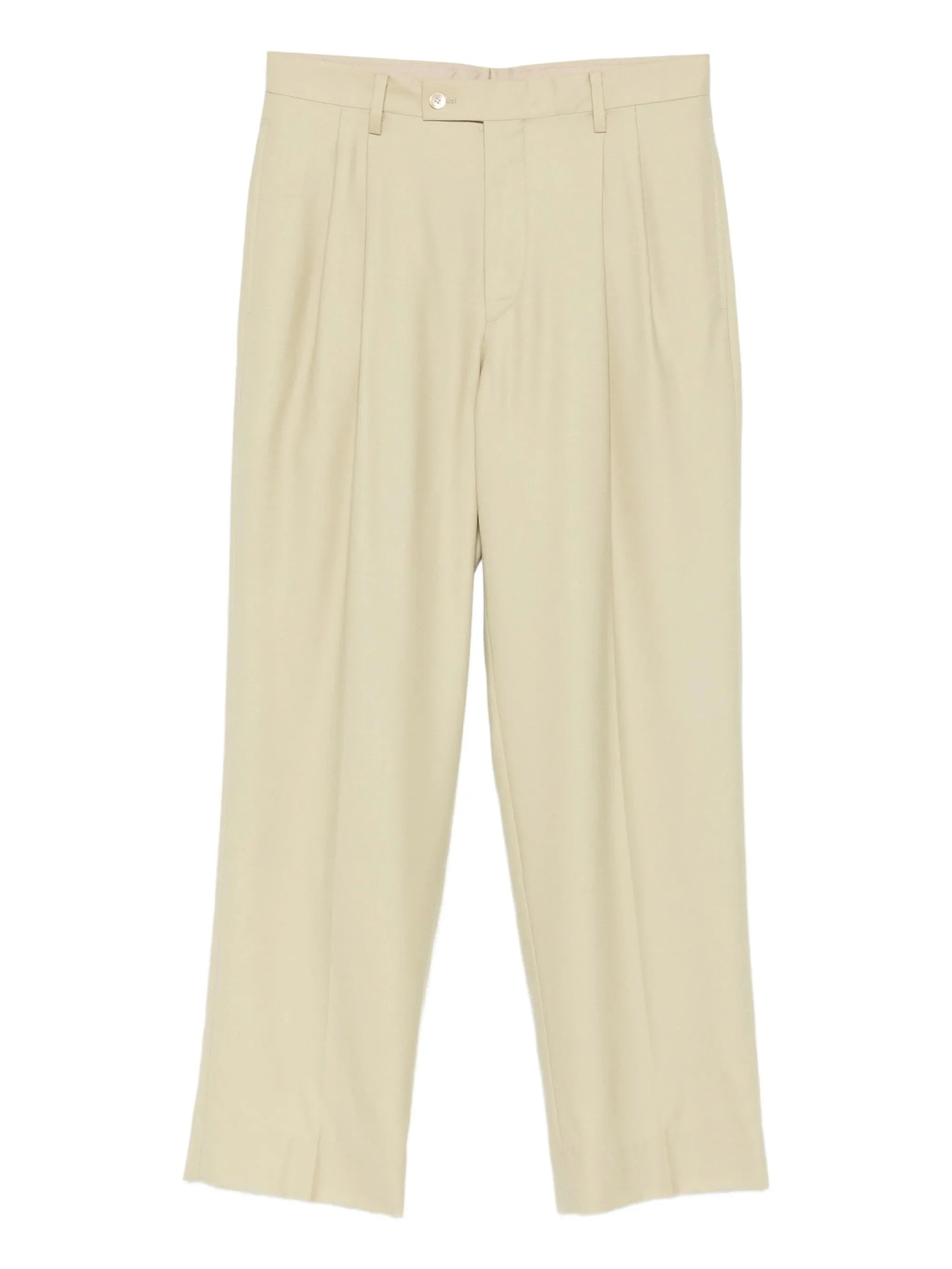 pleated tailored trousers - 1