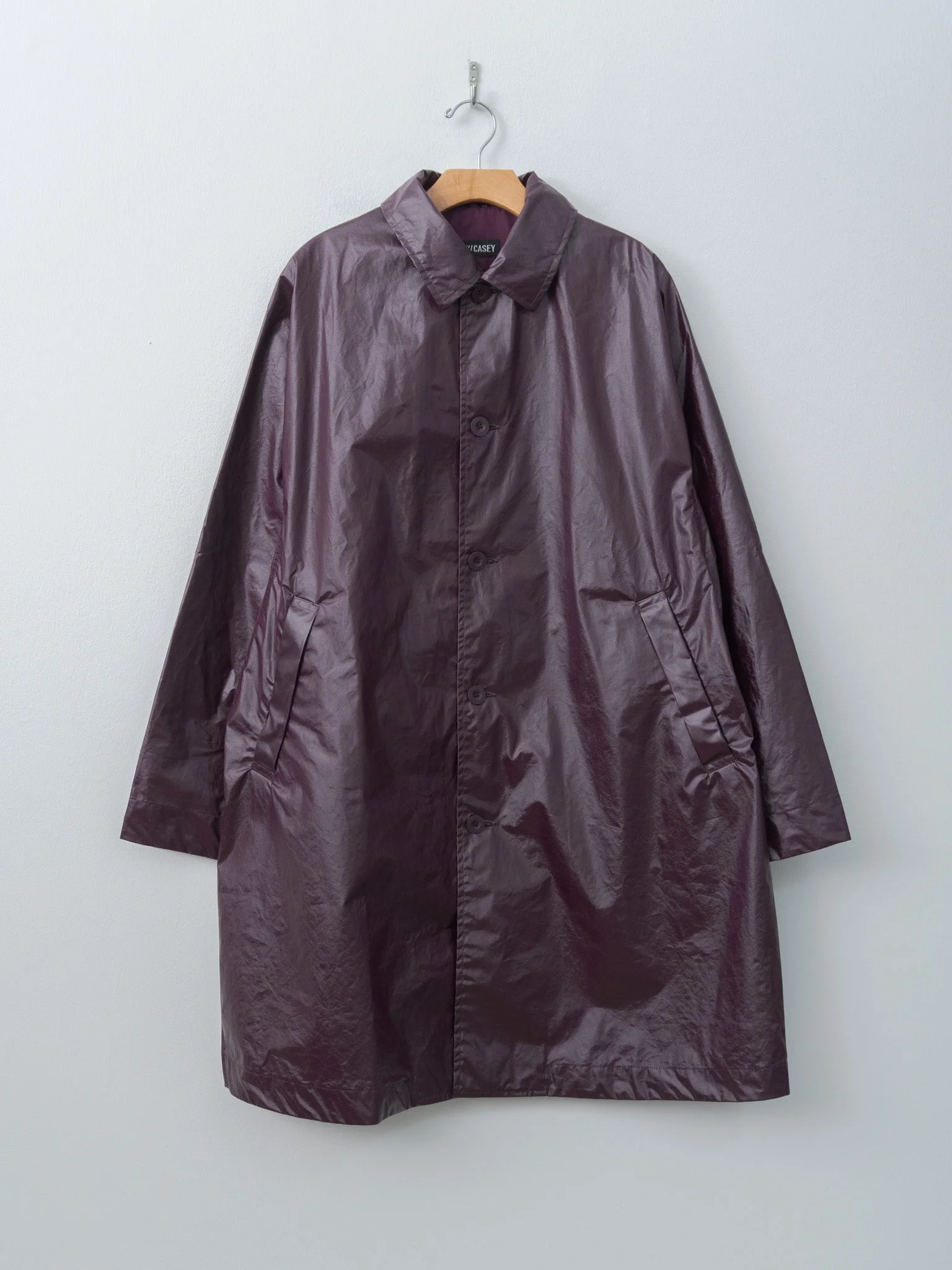 Peche Coat RAIN - Blackberry - 1