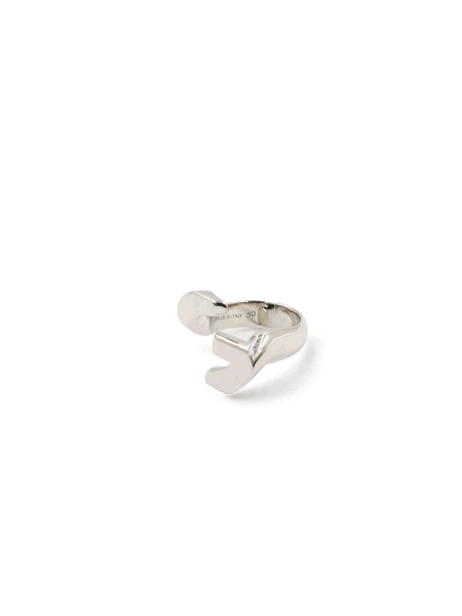 G Chain Silver Open Ring in Silver - 1