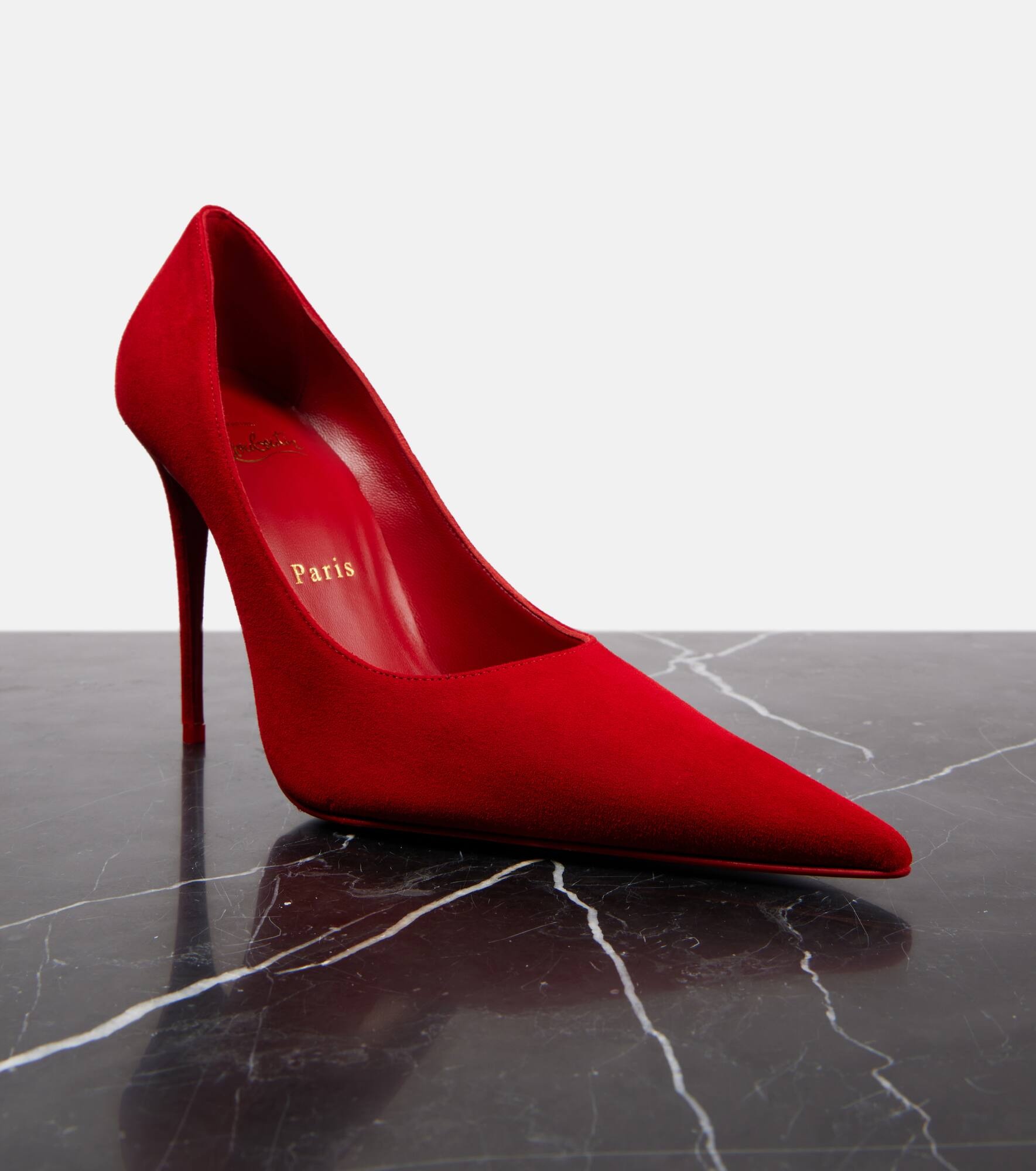 Kate Max 100 suede pumps - 5