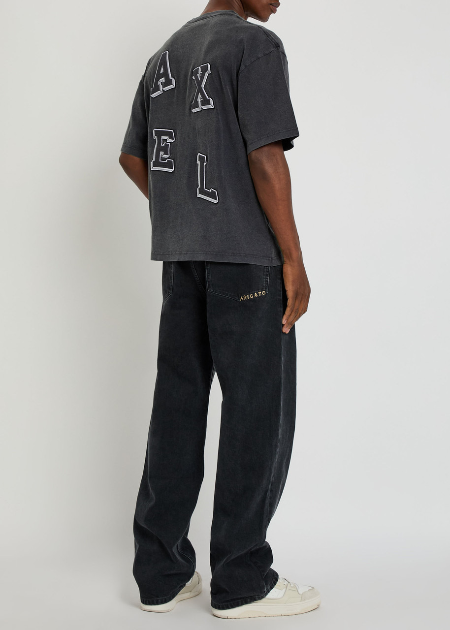 Axel Arigato Typo Summer Logo-appliqué Cotton T-shirt - 4