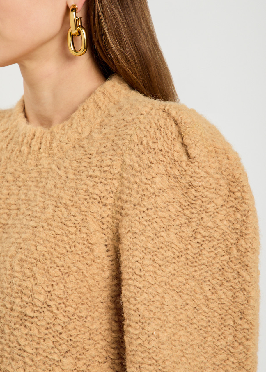 Isabel Marant Emma Textured Alpaca-blend Jumper - 5