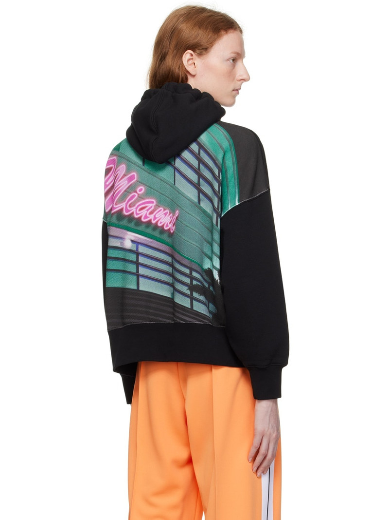 Black Miami Classic Hoodie 3