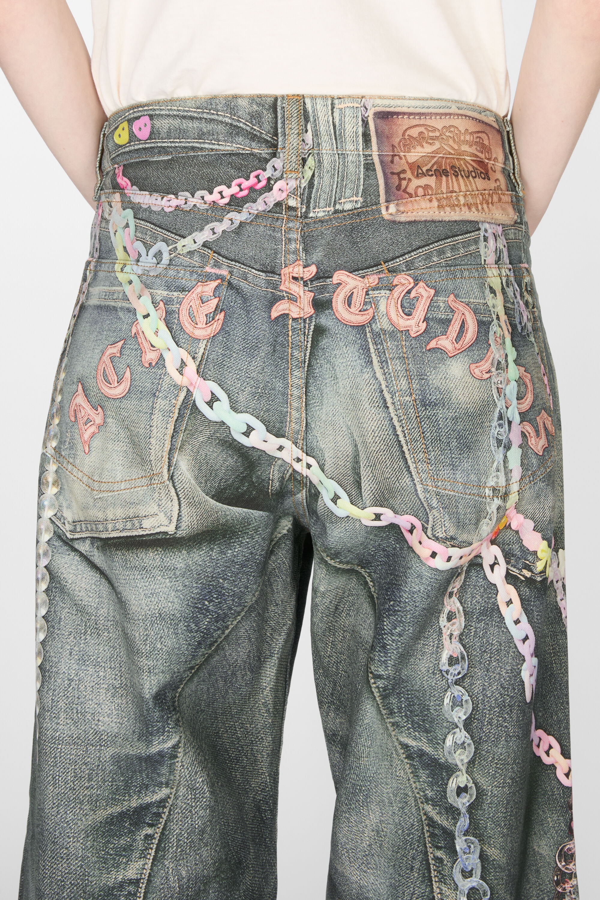 Baggy fit jeans - 1981F - Mid Blue - 6
