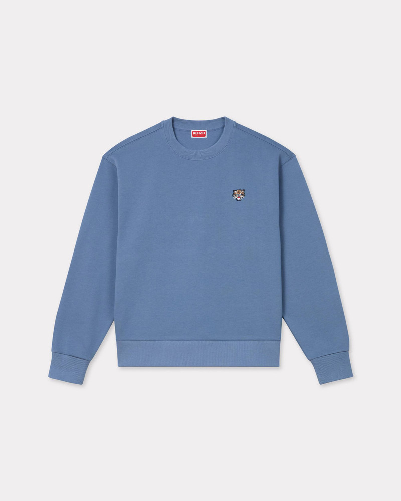 'Lucky Tiger' embroidered classic sweatshirt 1