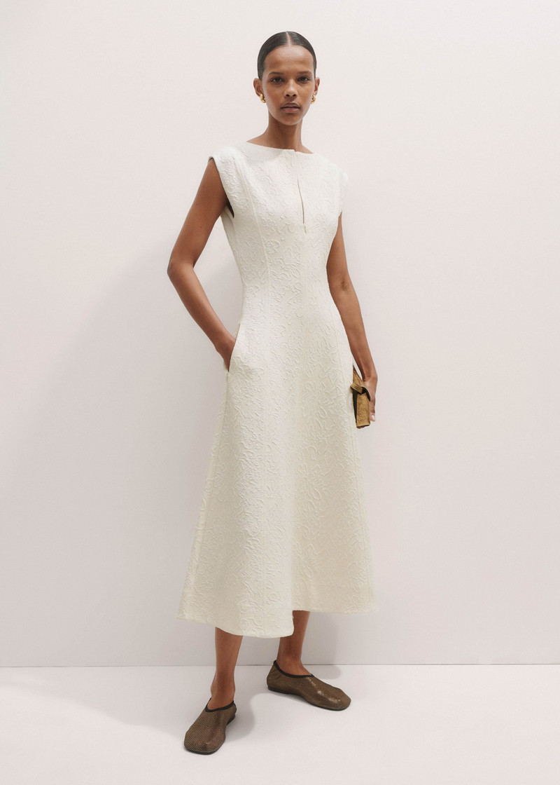 Textured Midi Dress 1