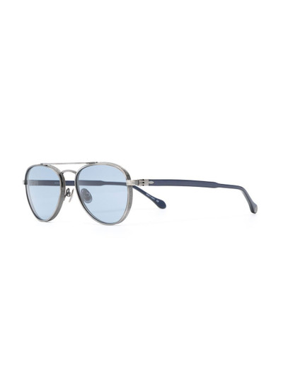MATSUDA pilot-frame tinted sunglasses outlook