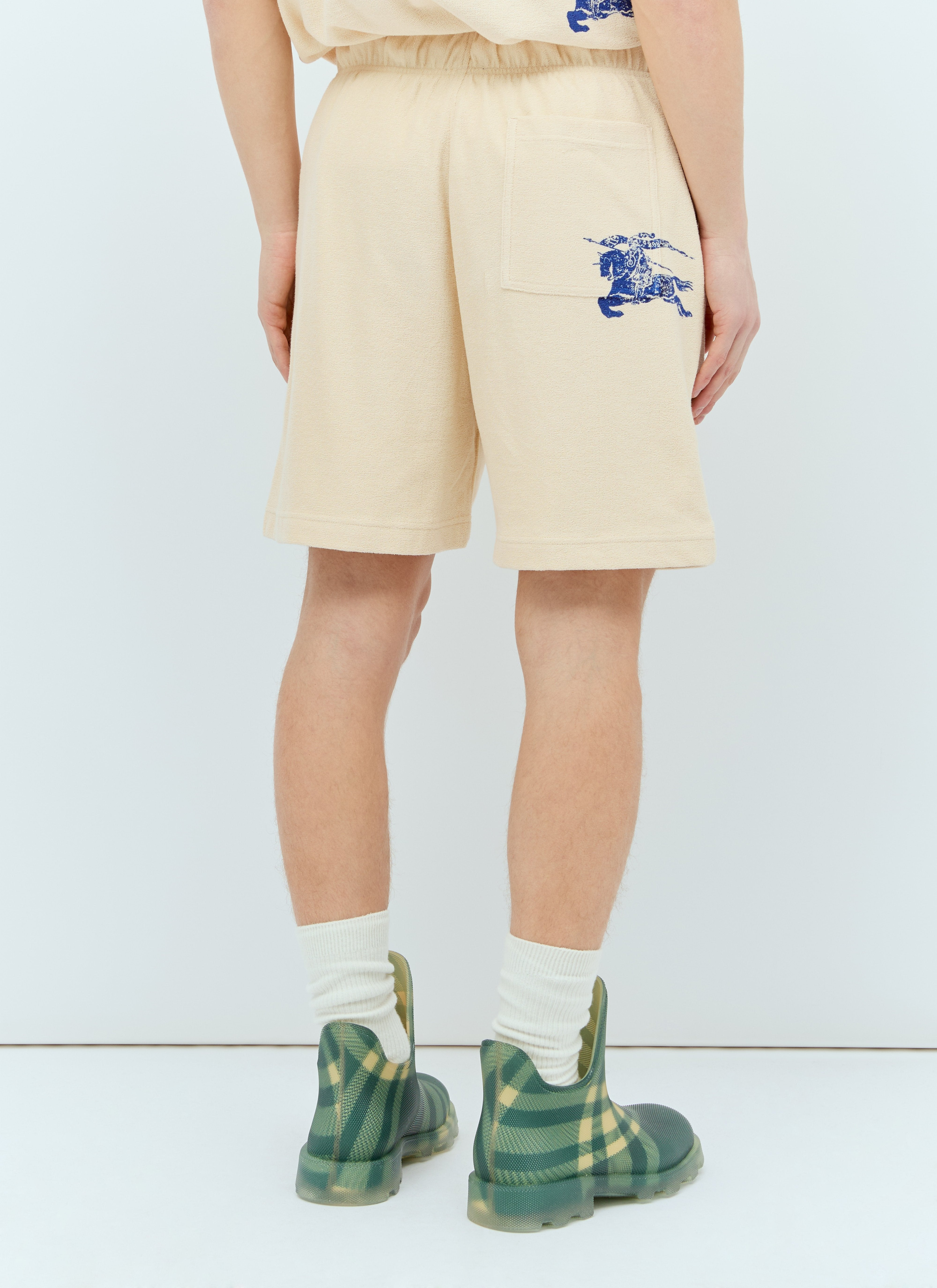 Burberry Men Cotton Towelling Shorts - 6