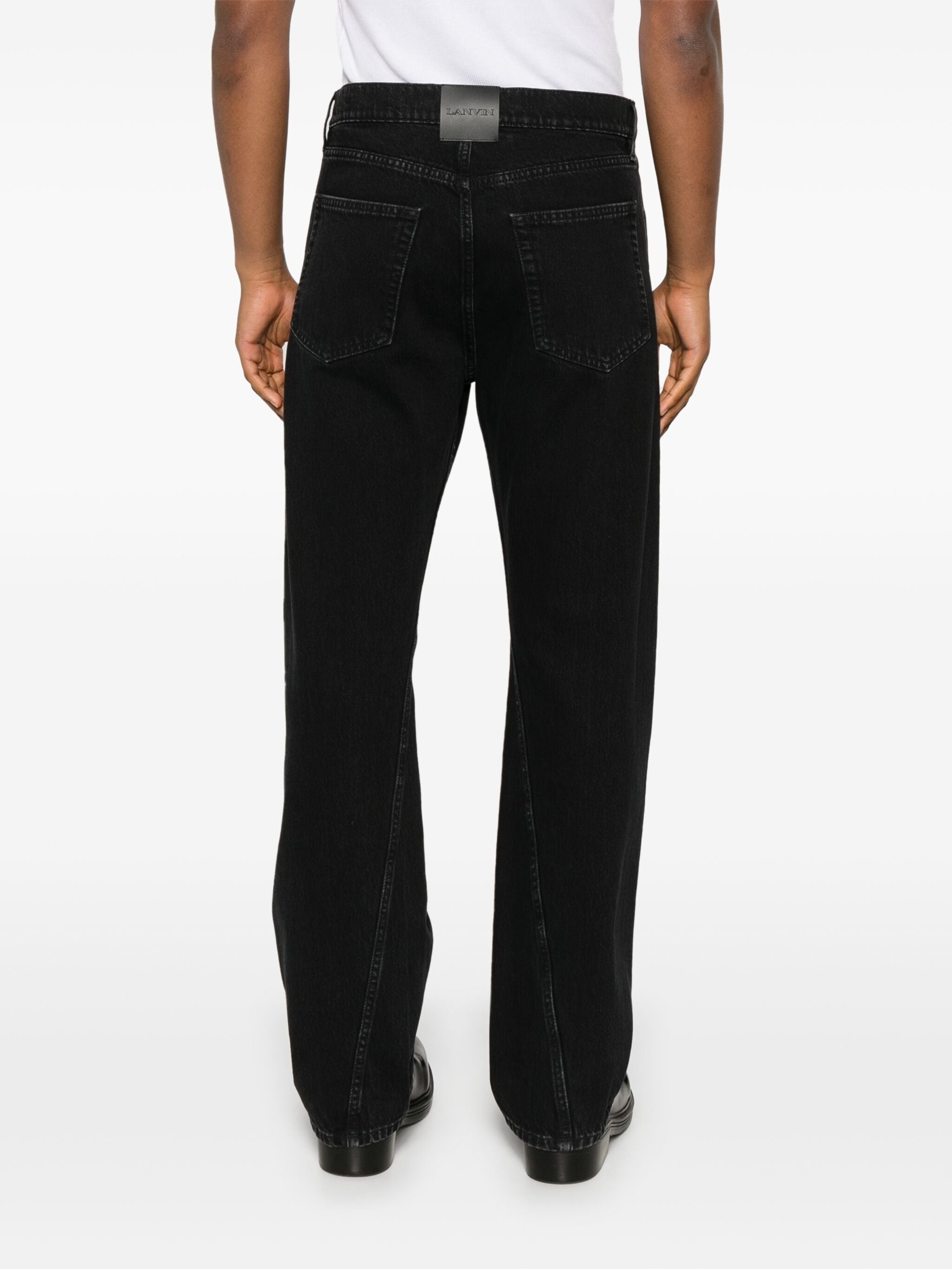SEAM-DETAIL JEANS - 4