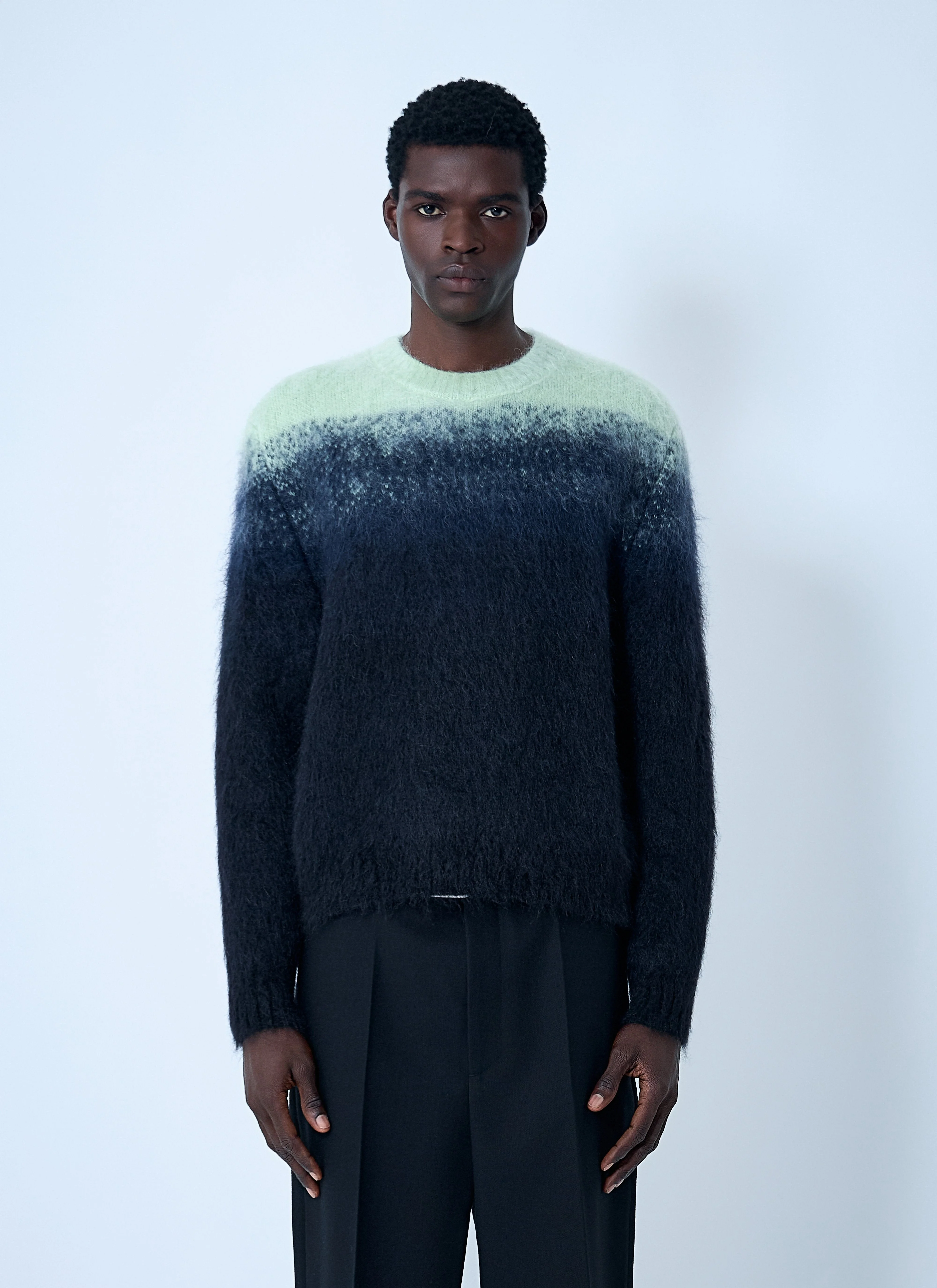 Jil Sander Men Mohair-Blend Sweater - 1