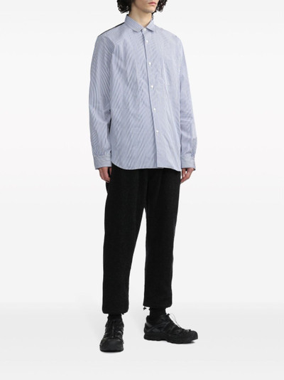 Junya Watanabe MAN graphic-print cotton shirt outlook