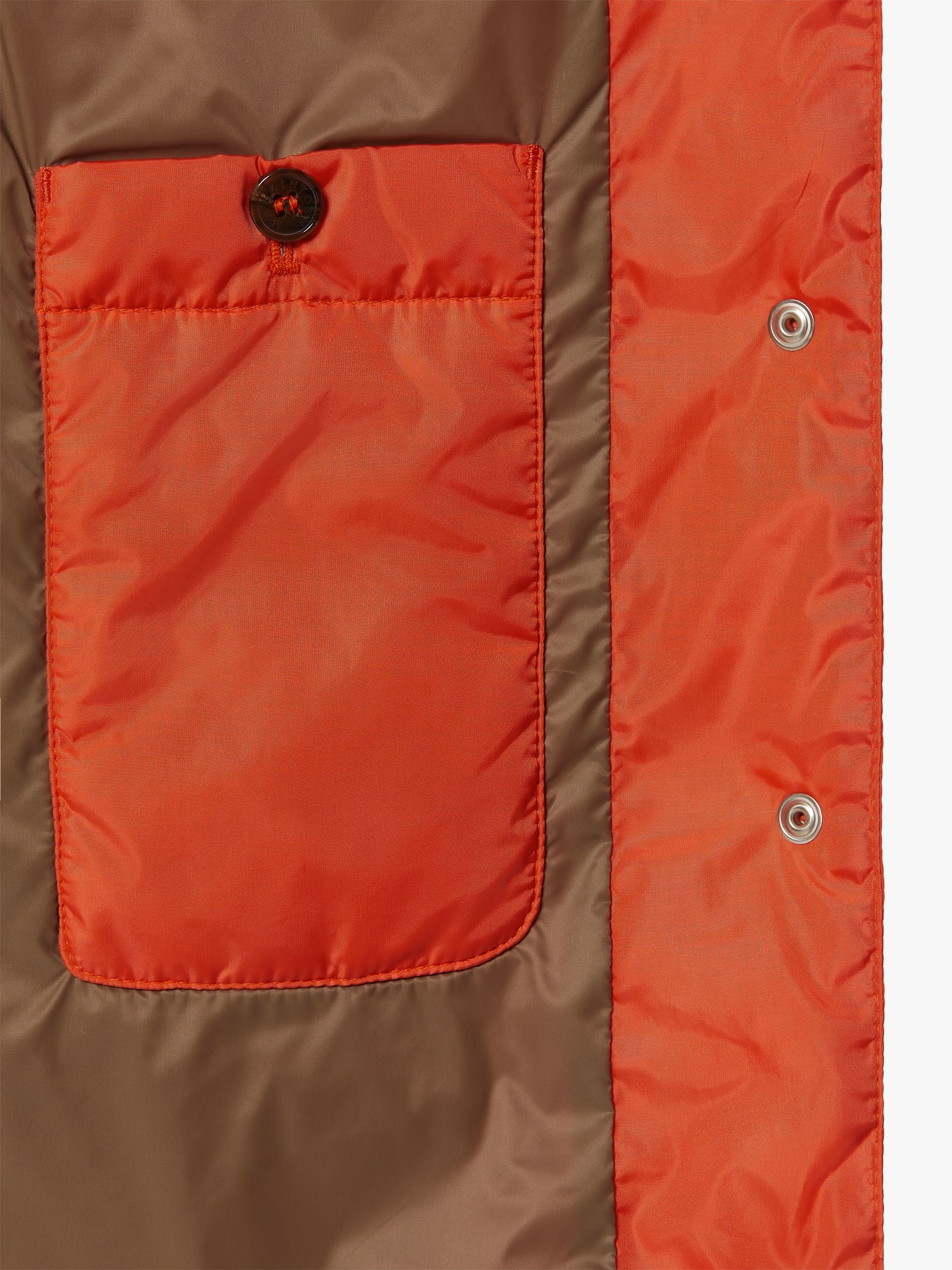 ISABEL ORANGE NYLON LINER VEST | LQV-007 - 6