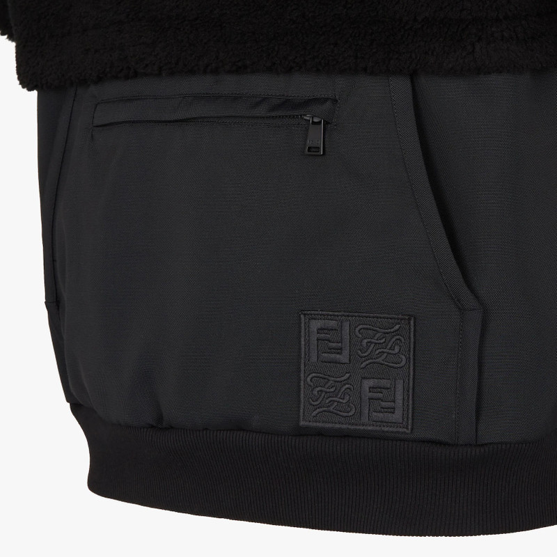 Black wool T-shirt 3