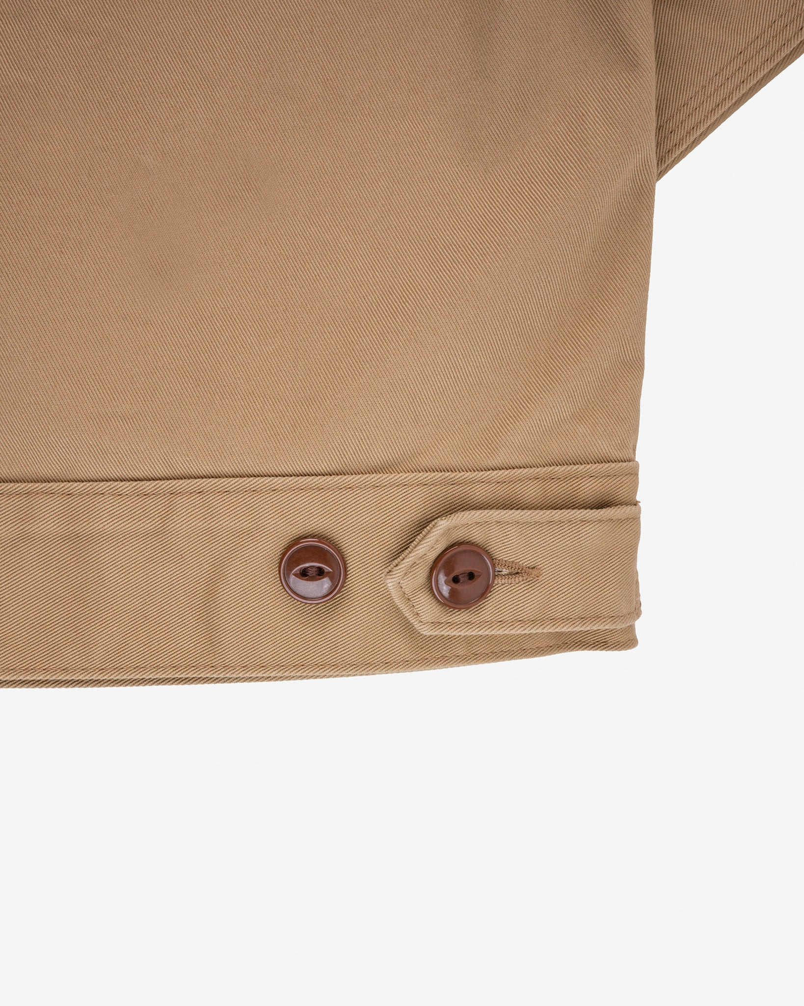 IHJ-144-BEI 12oz Kurashikizome® Twill Work Jacket - Beige - 13