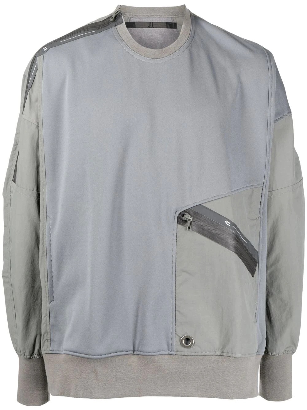 pocket-detail bomber jacket - 1