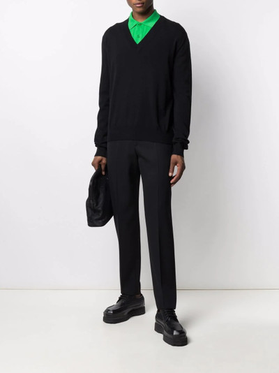 Bottega Veneta V-neck knitted jumper outlook