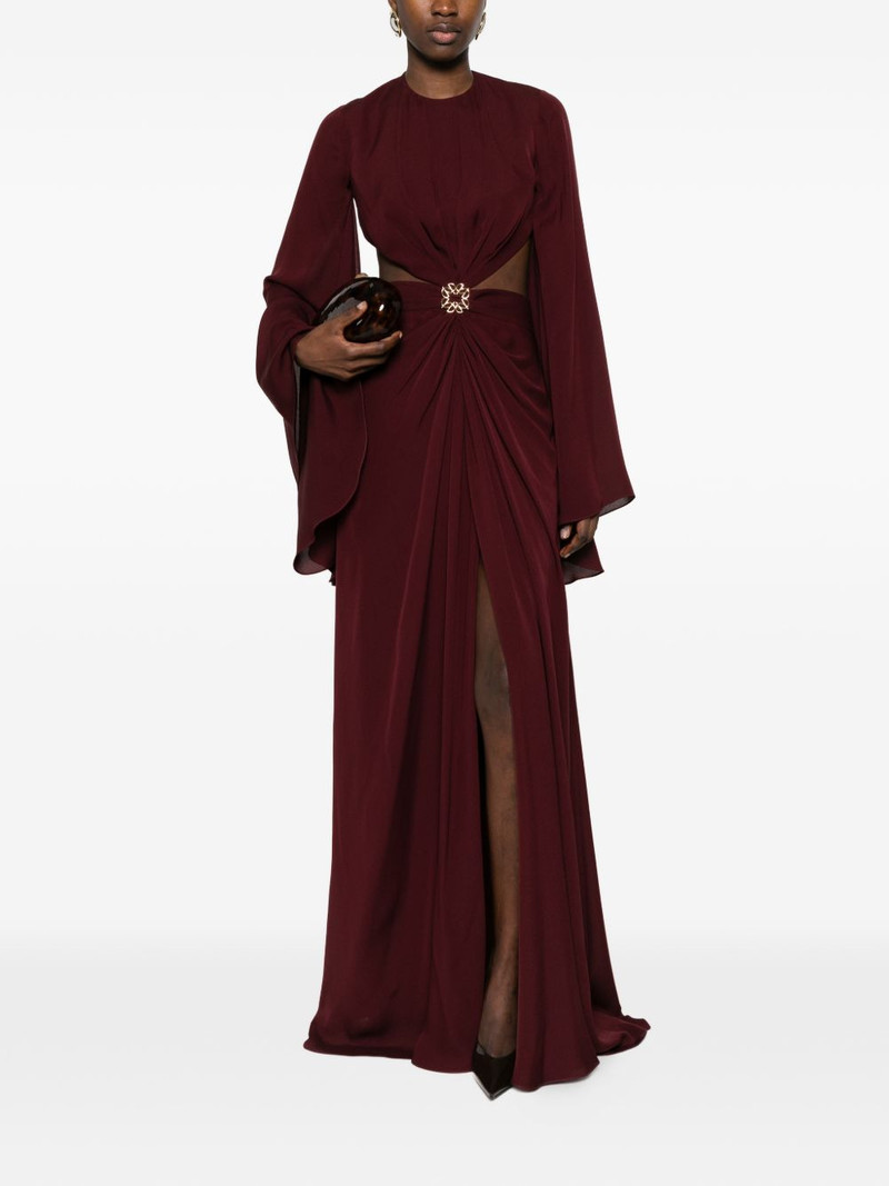 ELIE SAAB cut-out embellished maxi dress outlook