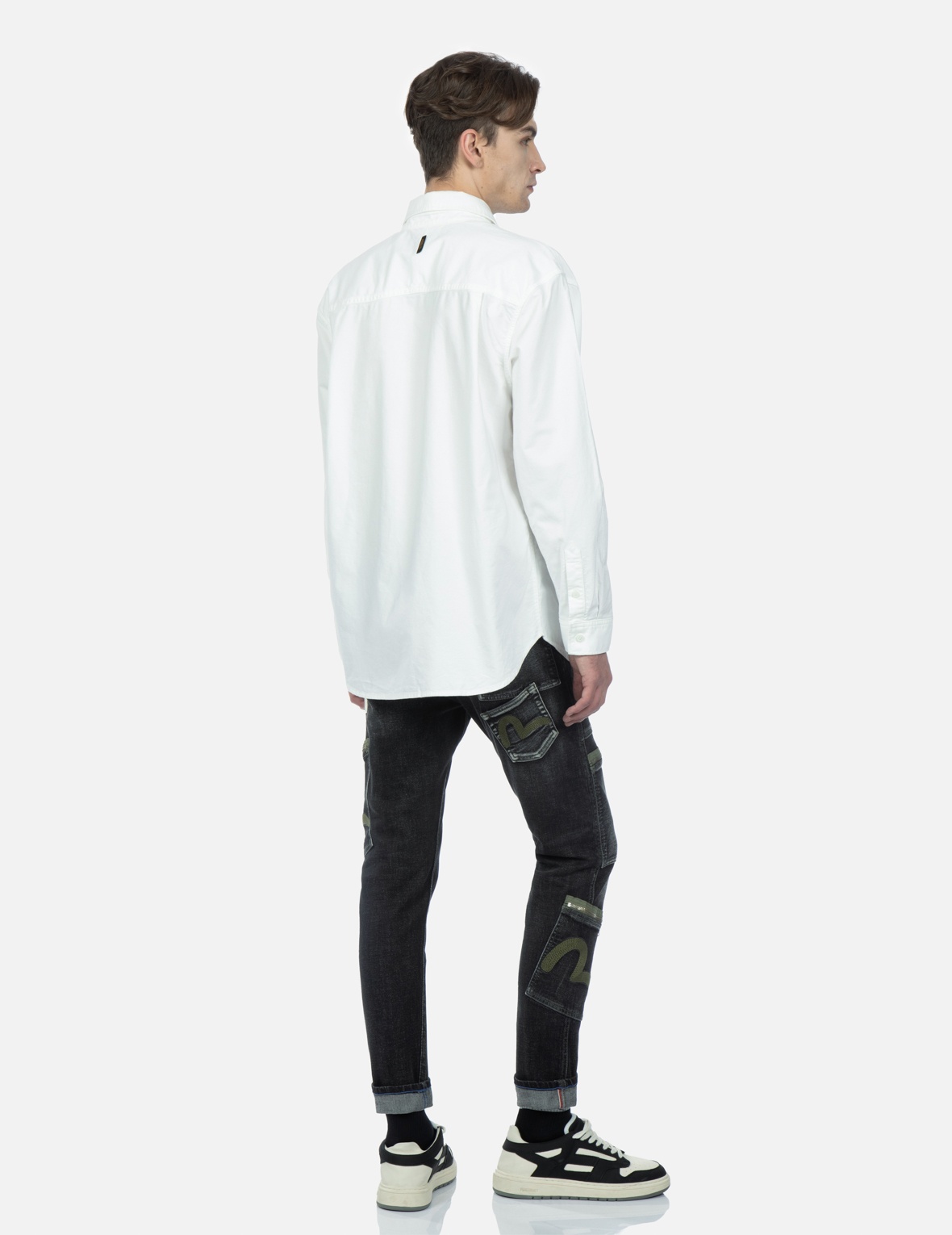 MULTIPLE EMBROIDERIES MULTI-POCKET SHIRT - 4