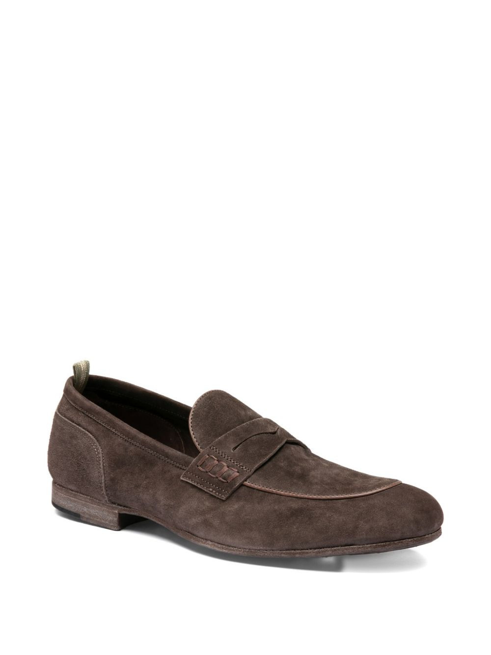 suede penny loafers - 2