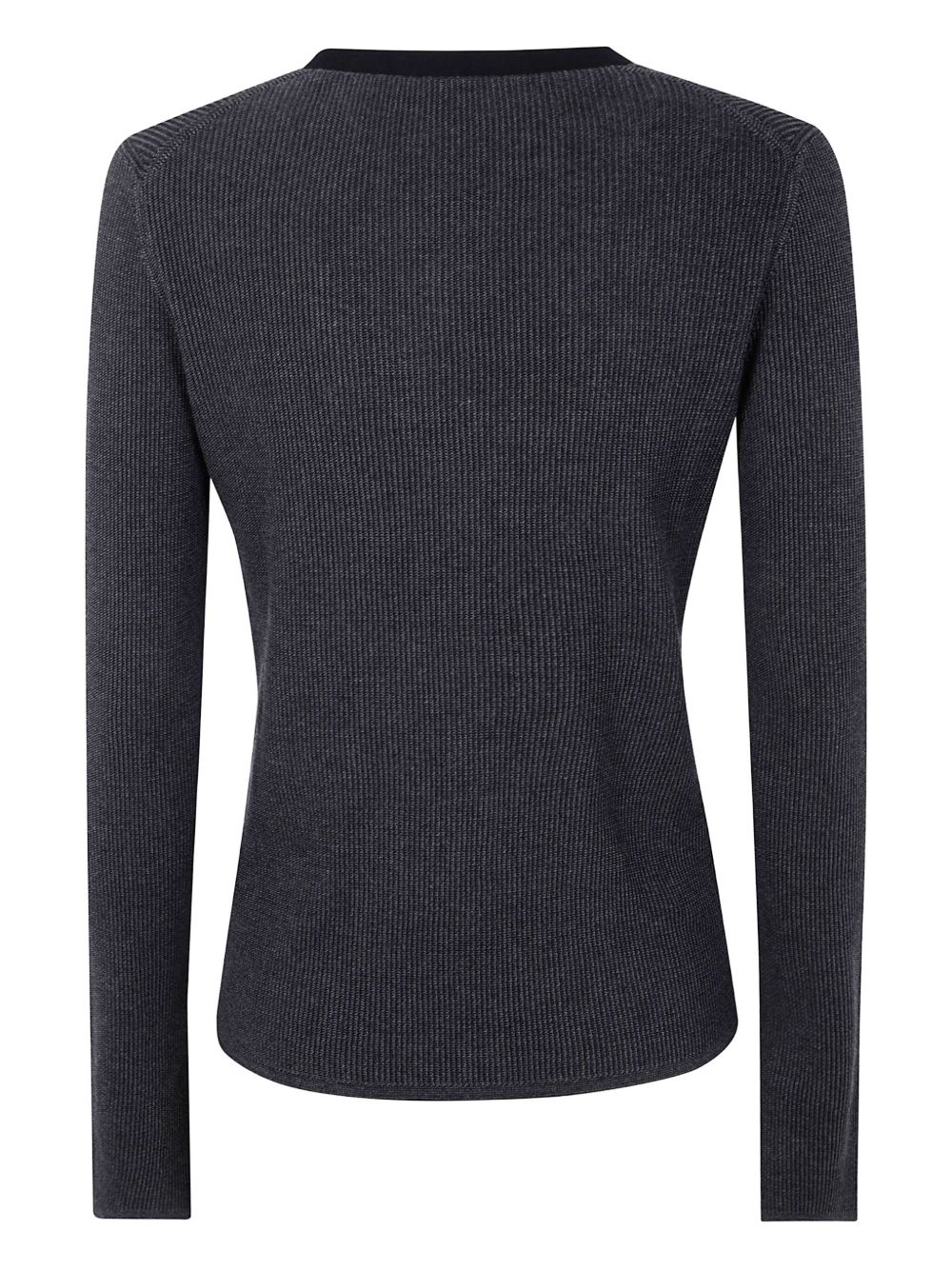 ribbed cardigan - 2
