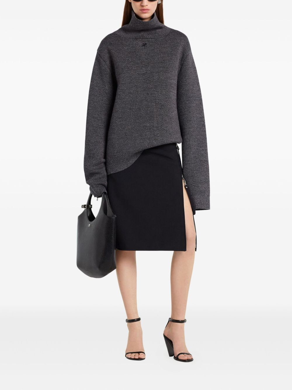 high-neck sweater - 6