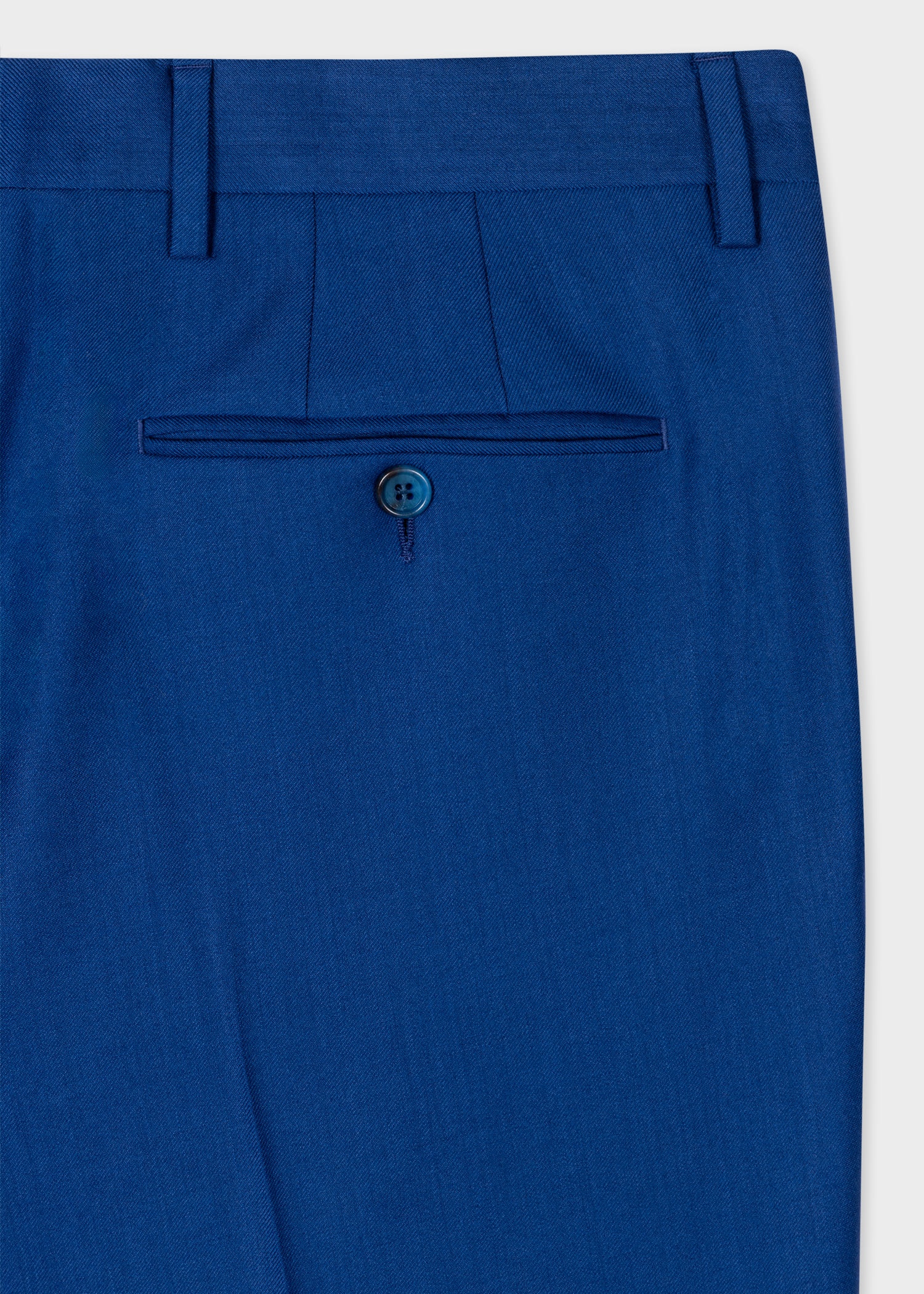 Wool Tailored-Fit Trousers - 2