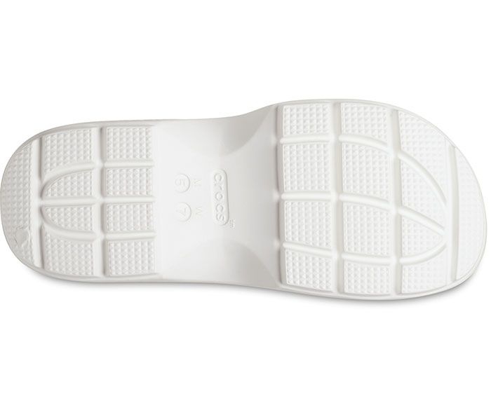 (WMNS) Crocs Stomp Slides 'White' 210180-100 - 6