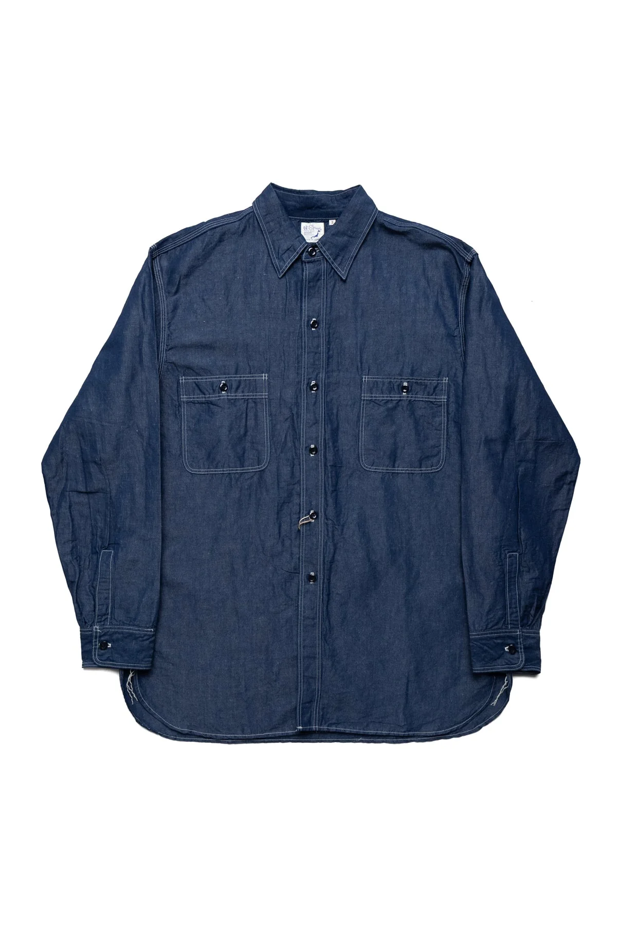 Supima 100/2 Linen Dungaree Work Shirt - One Wash - 1