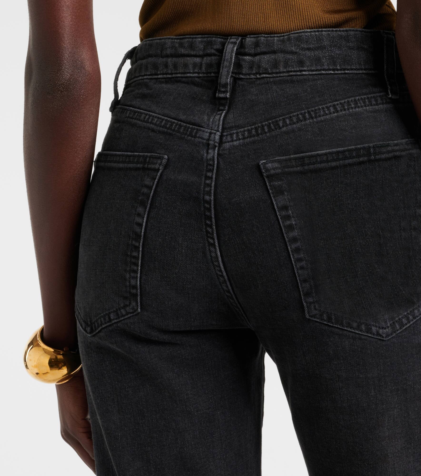 Ruler high-rise straight-leg jeans - 5