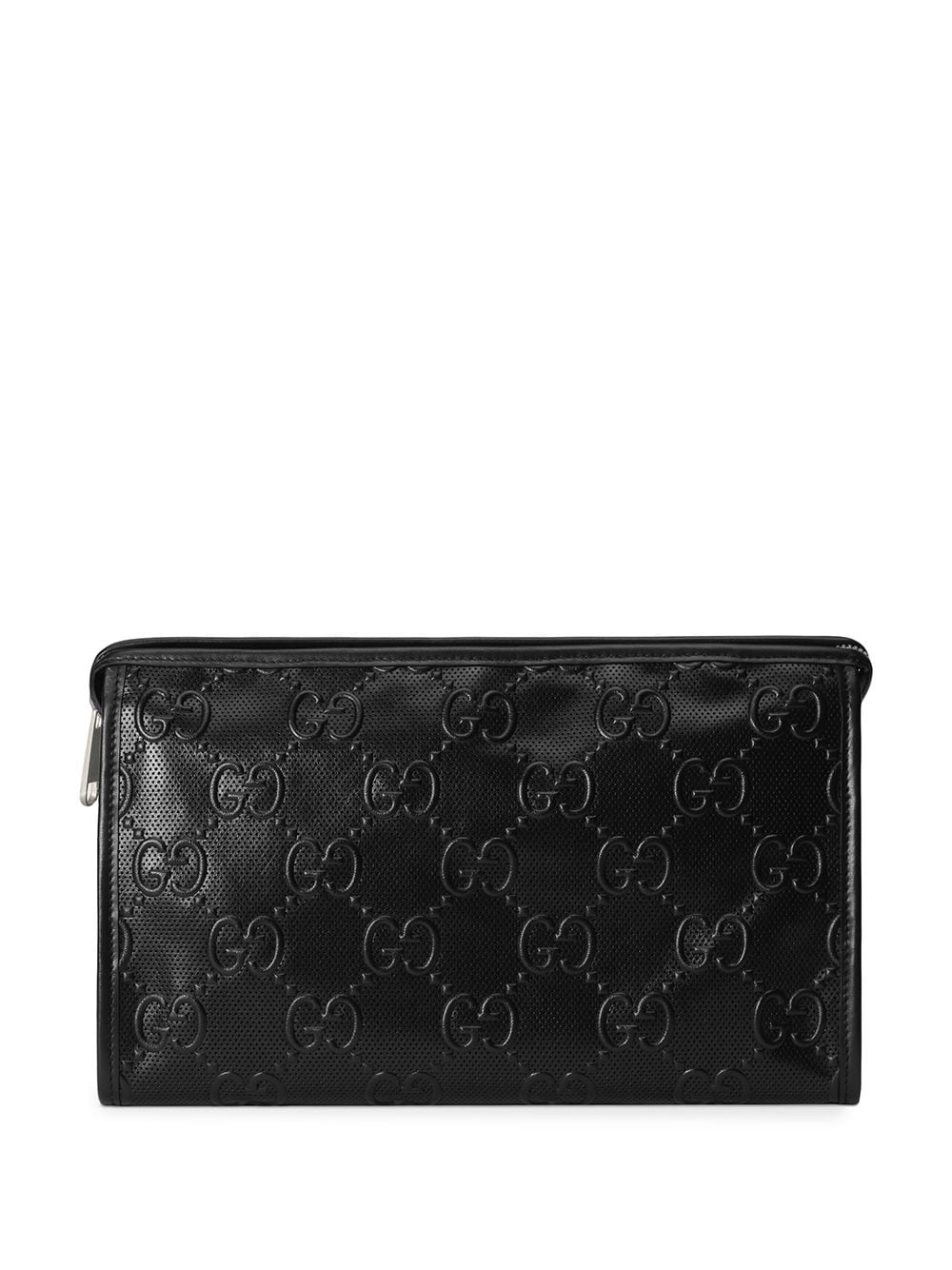 GG-embossed clutch bag - 1