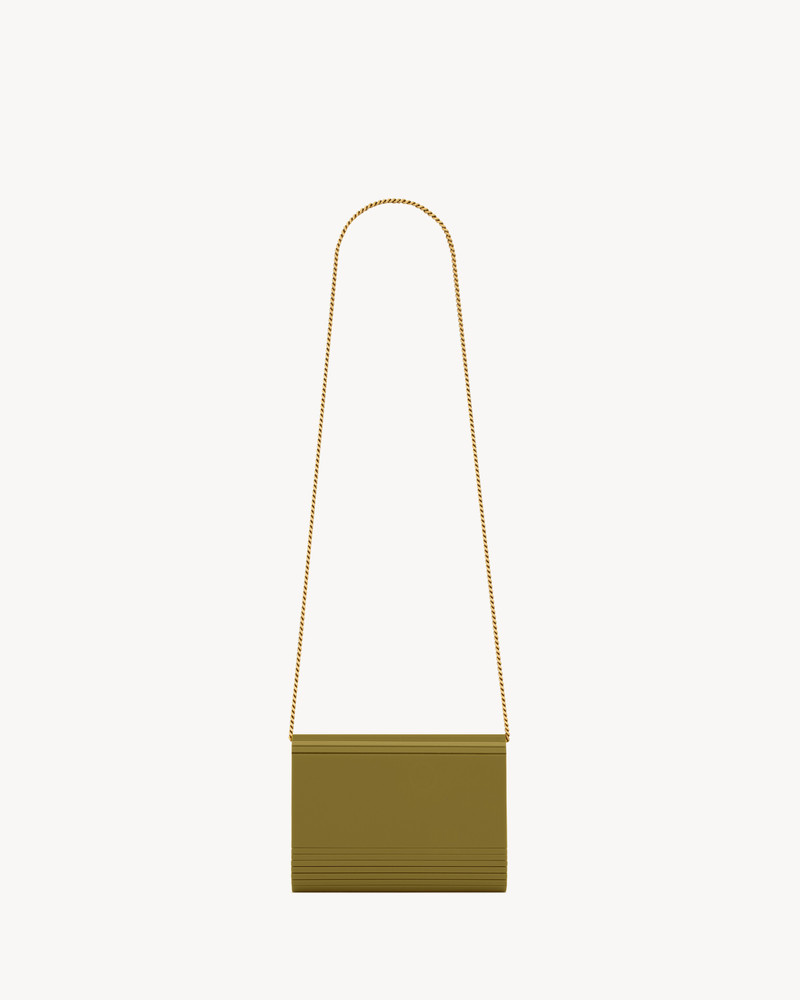 SAINT LAURENT VICKY MINAUDIÈRE IN PLEXIGLAS outlook