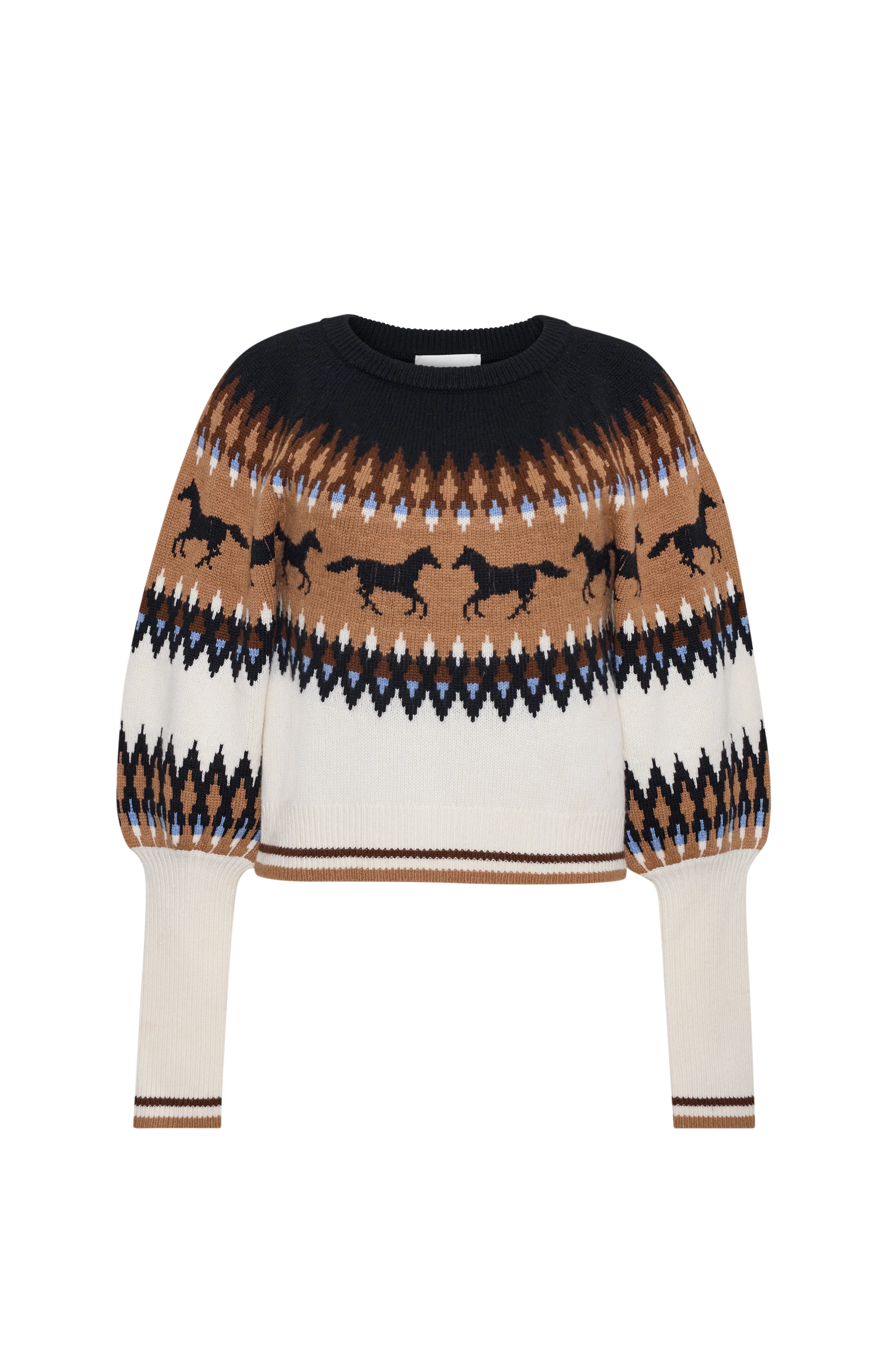 Colton Intarsia Pullover - 1
