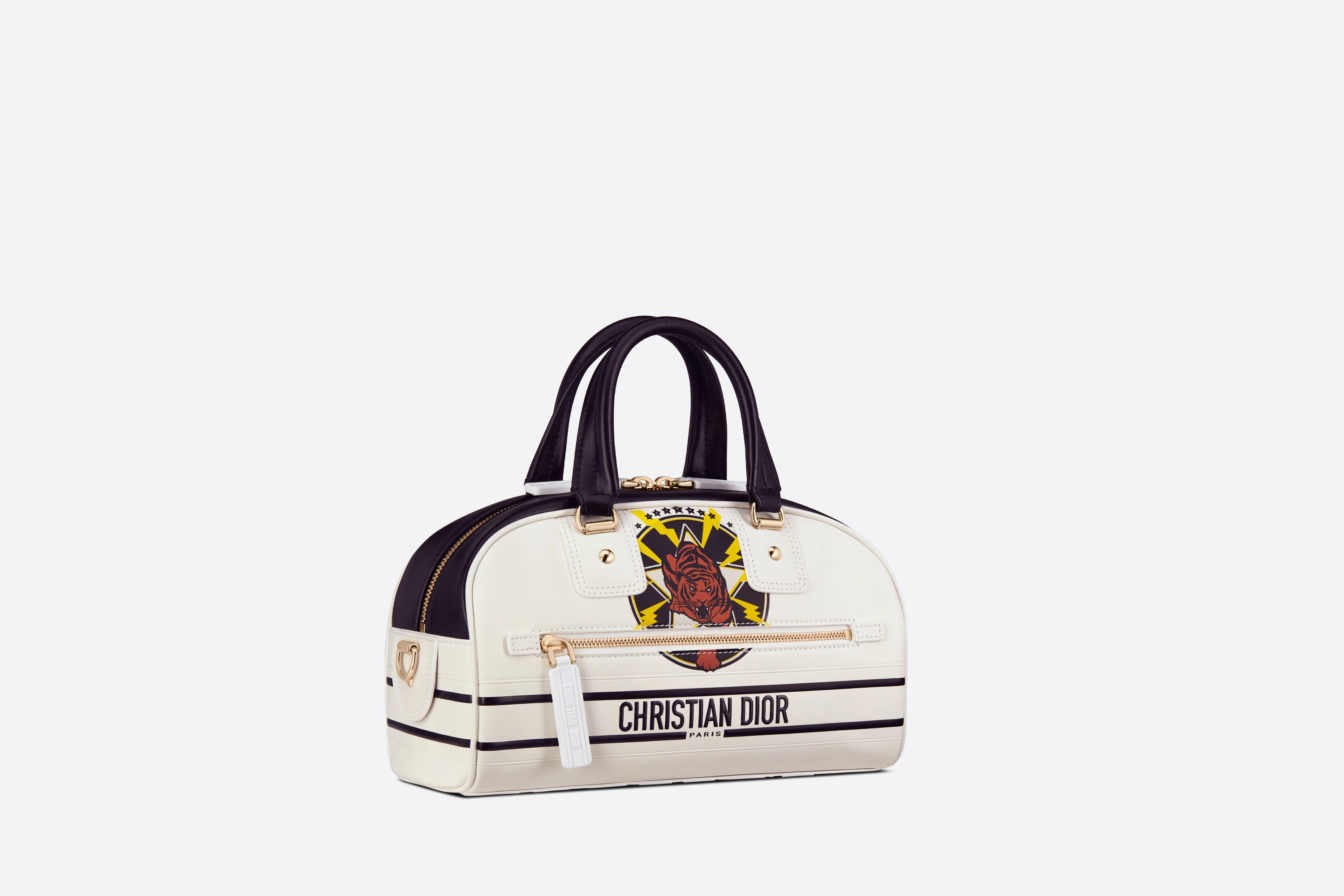 Small Dior Vibe Zip Bowling Bag - 2