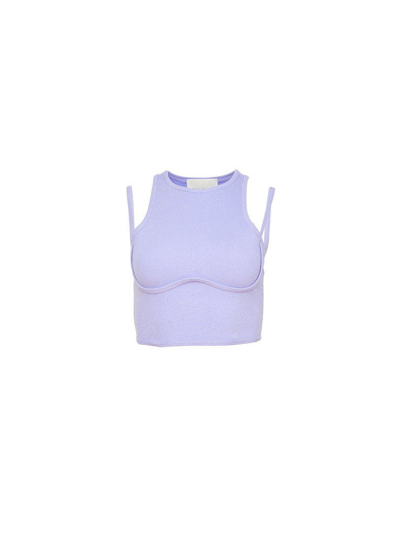 Strappy Ribbed Tank 1