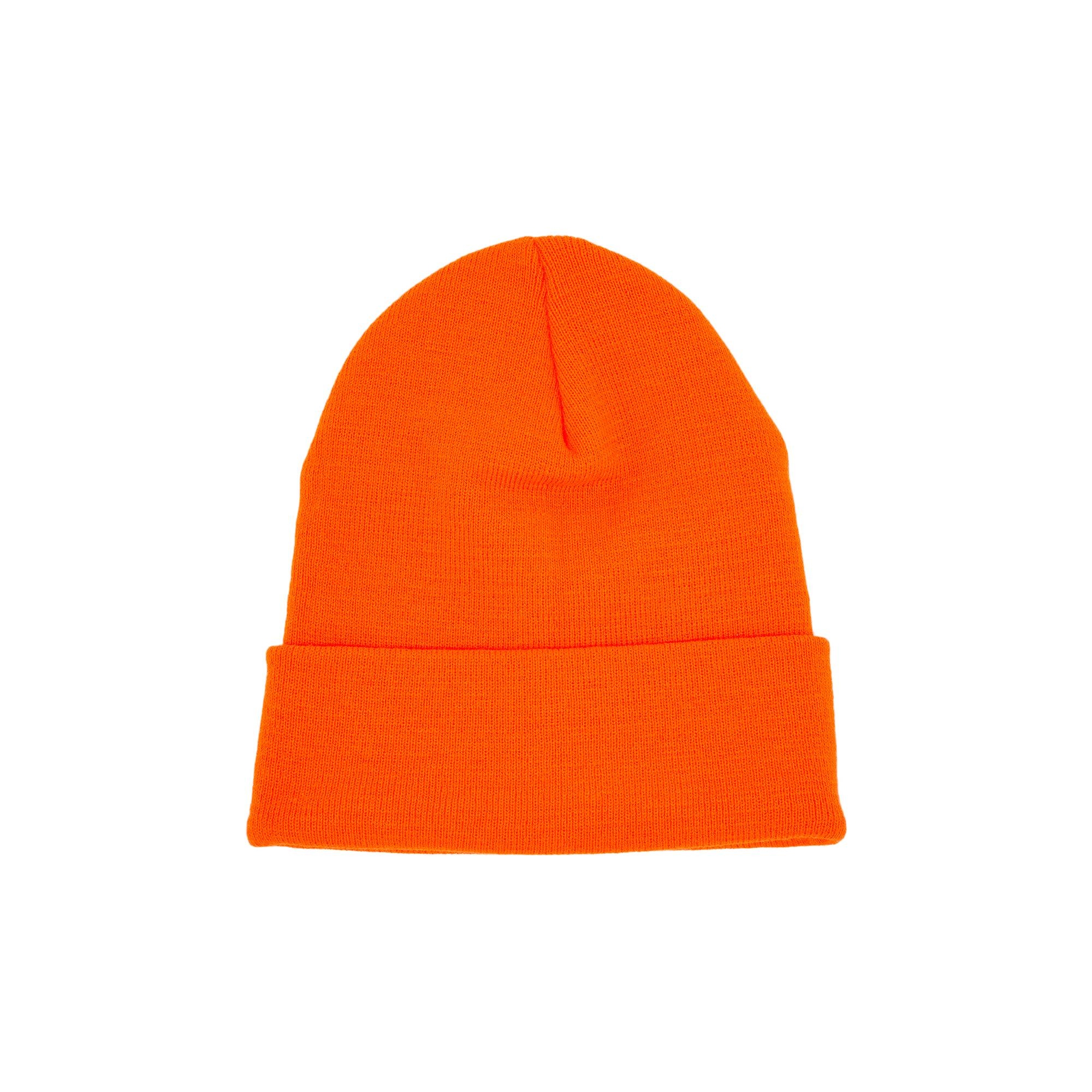 Chrome Hearts Verical Logo Beanie 'Orange' - 2
