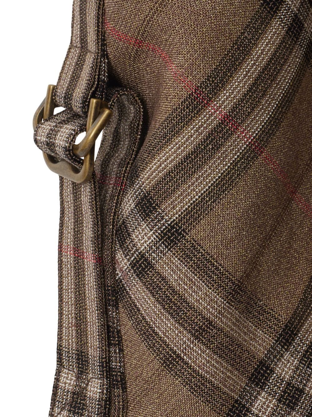 checked cargo trousers - 6