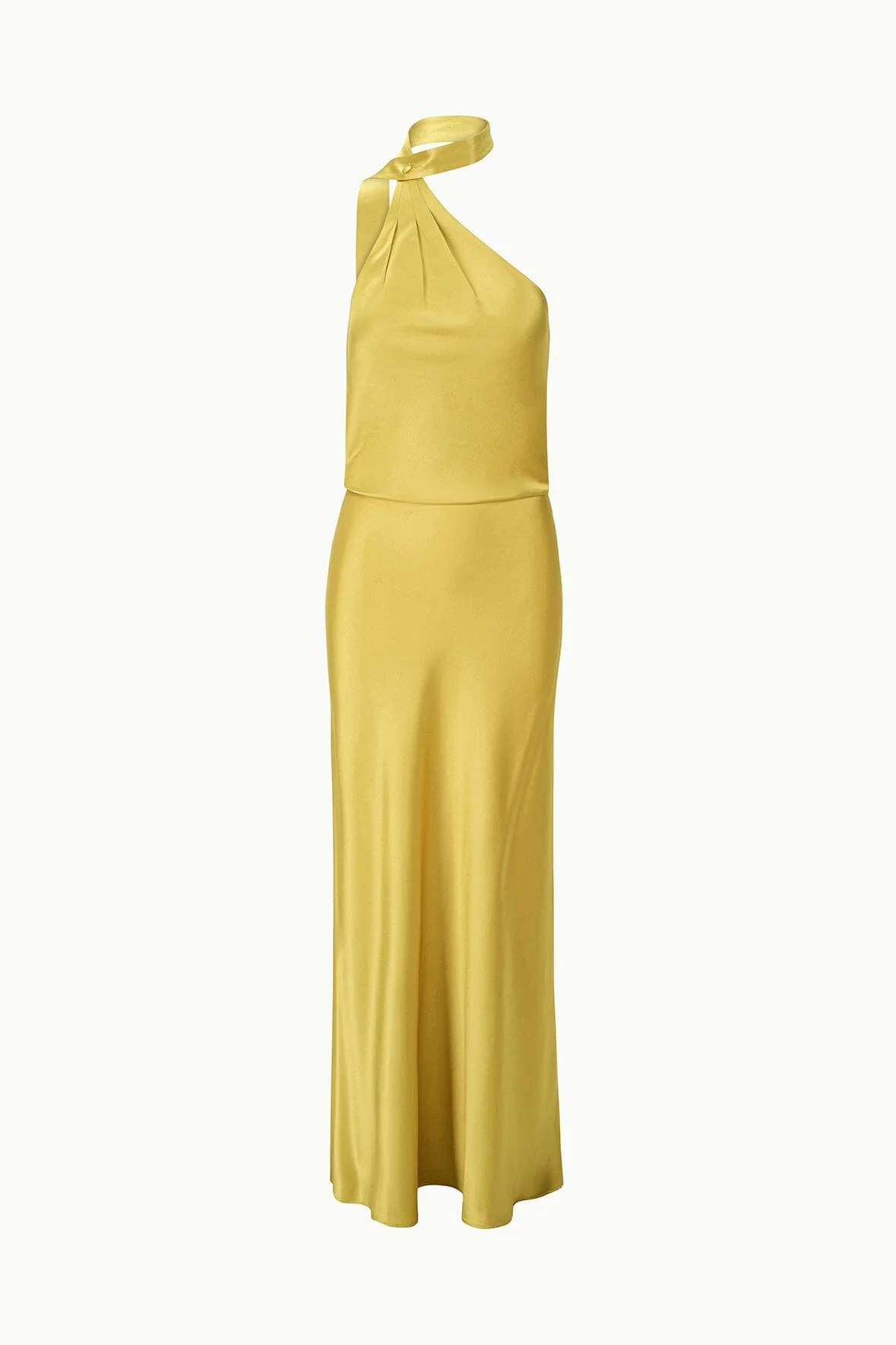 STAUD ESTELLE DRESS CITRON - 1