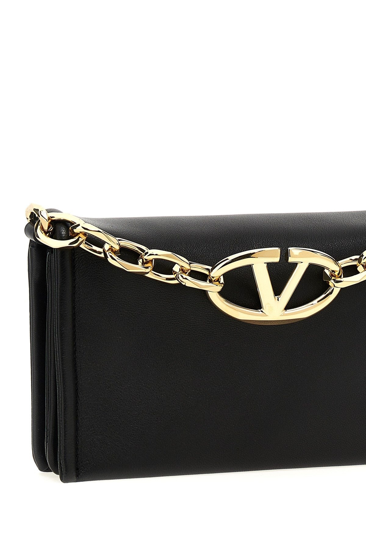 Valentino Garavani Women Valentino Garavani 'Vlogo Chain' Clutch Bag - 3