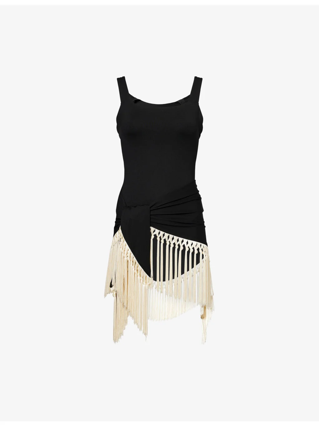 Lido Fringed Swimsuit And Cover-Up Set - 1
