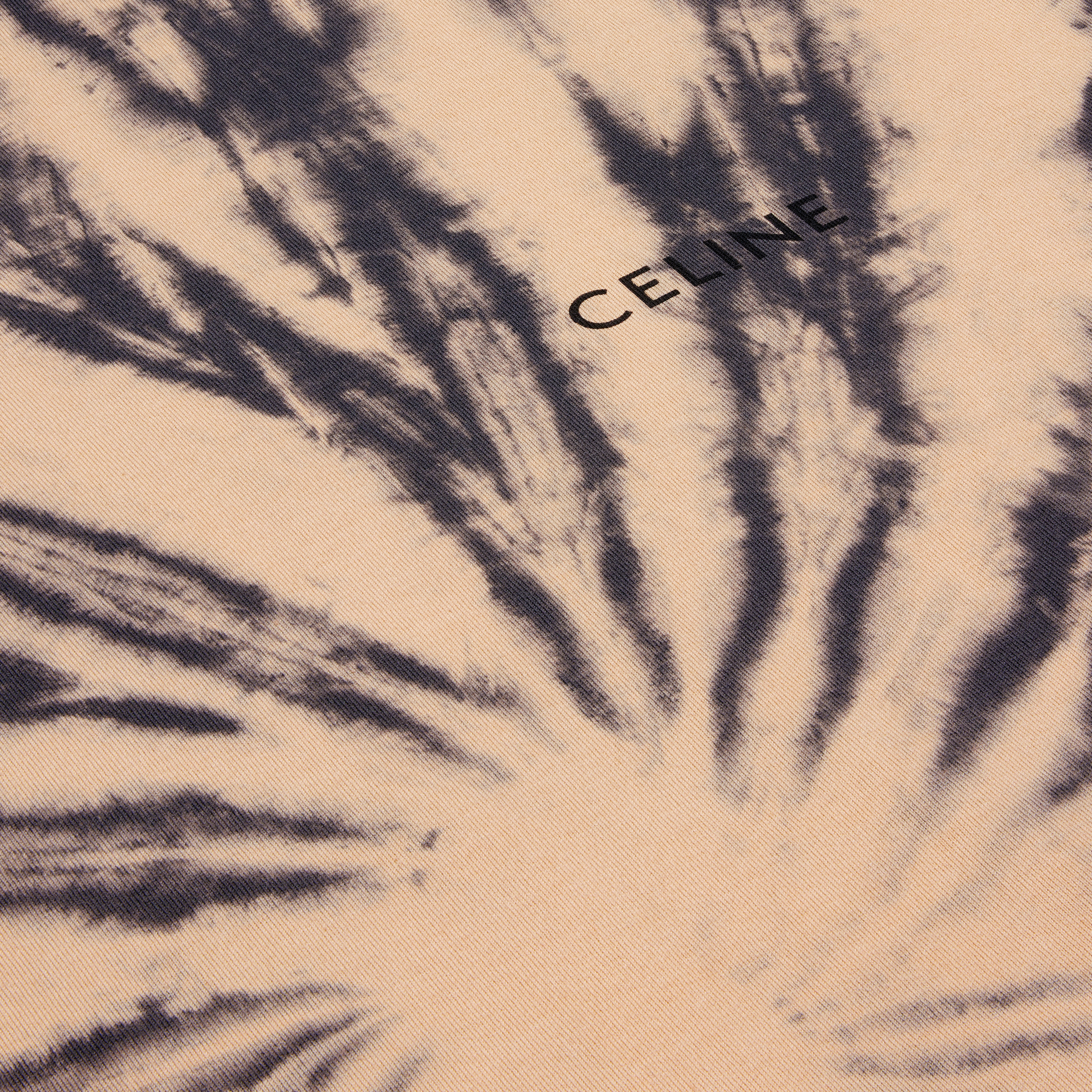 Celine loose t-shirt in tie-dye cotton - 4