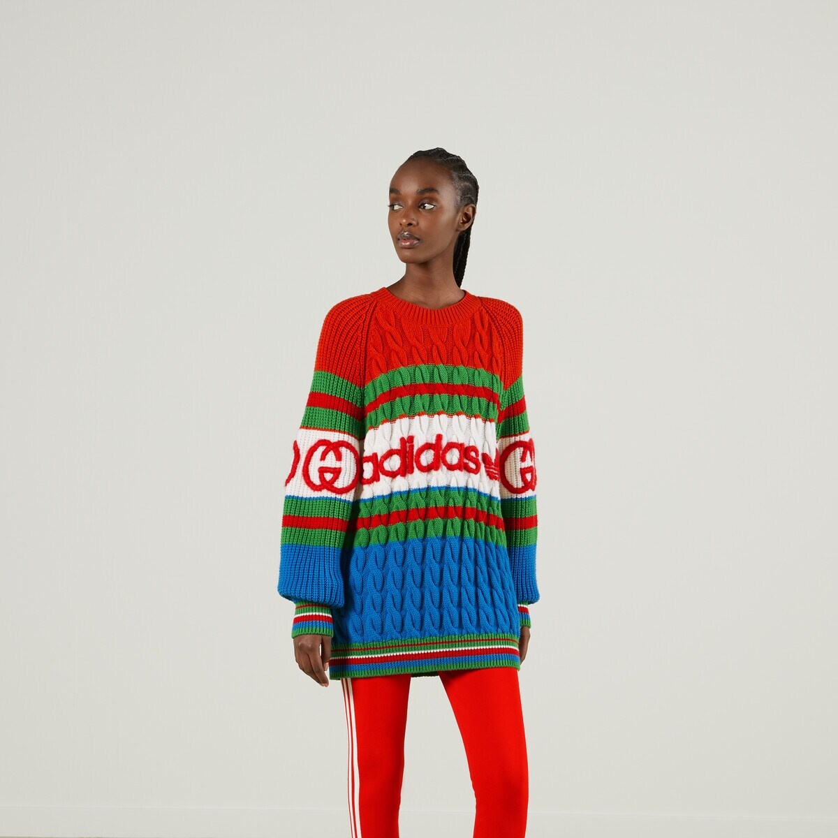 adidas x Gucci wool sweater - 7