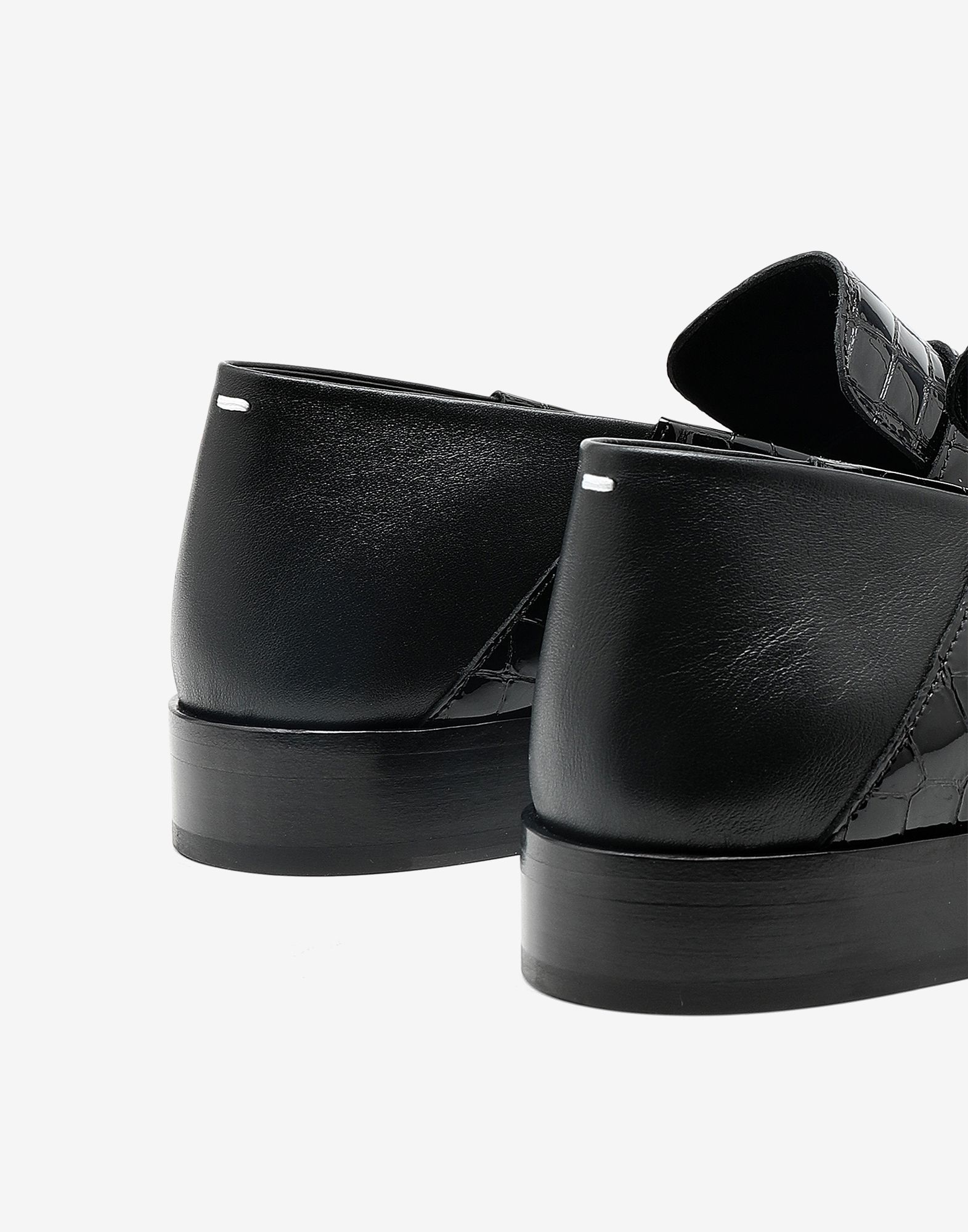 Tabi croc-effect loafers - 4