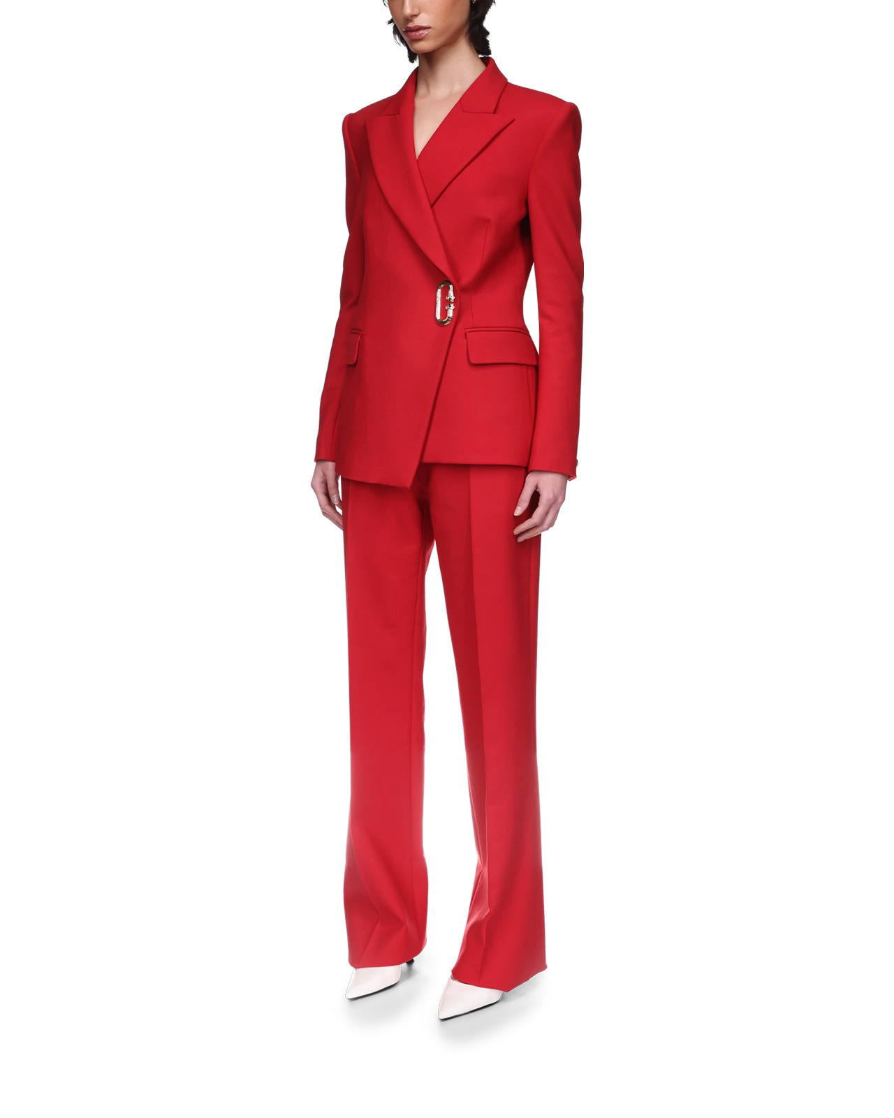 Asymmetric Double Breasted Jacket | Casablanca Paris - 3