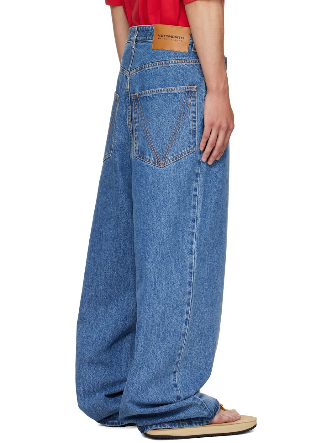 Blue Cradle of Filth Baggy Jeans - 3