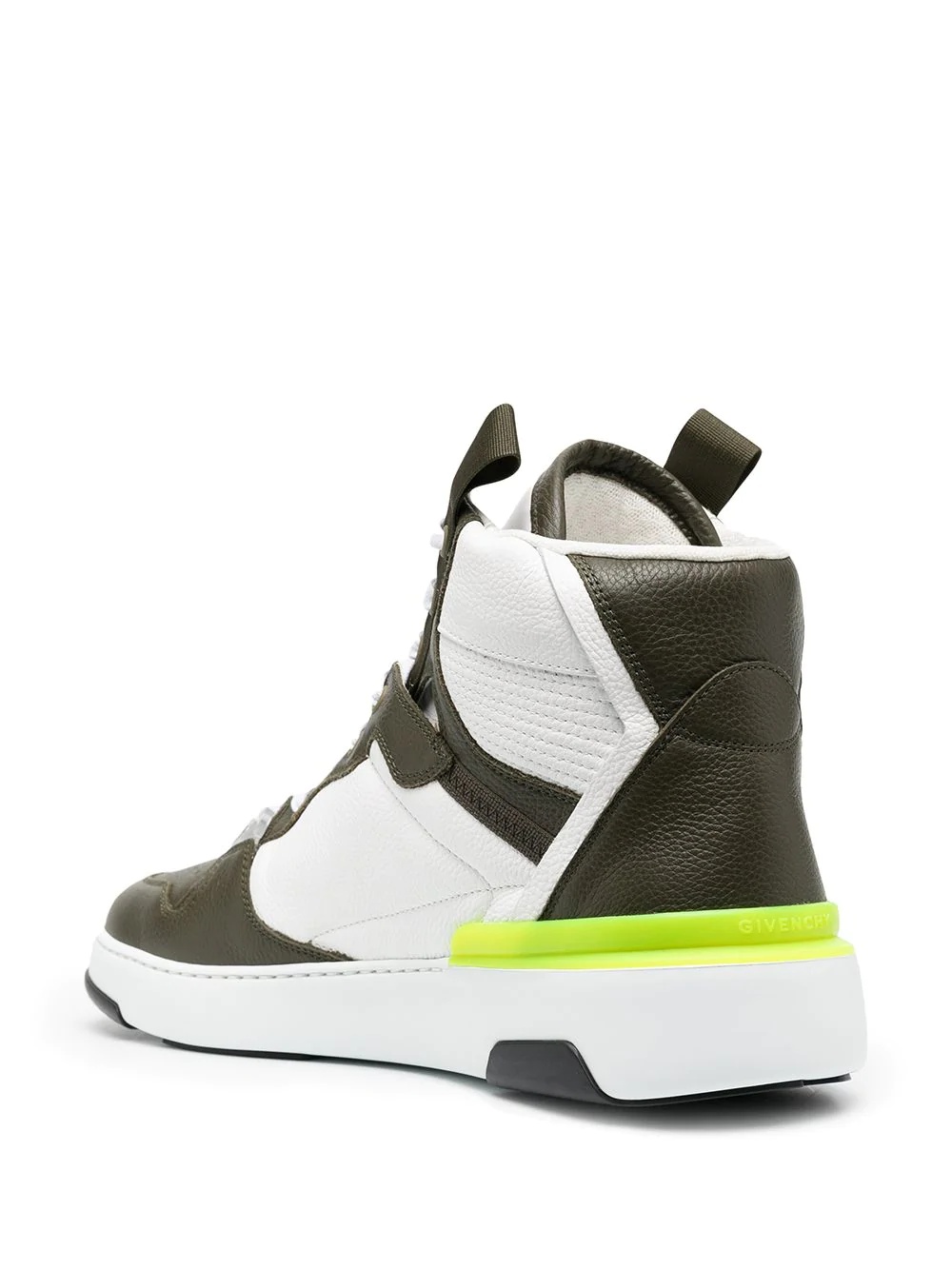 Wing mid three-tone sneakers - 3