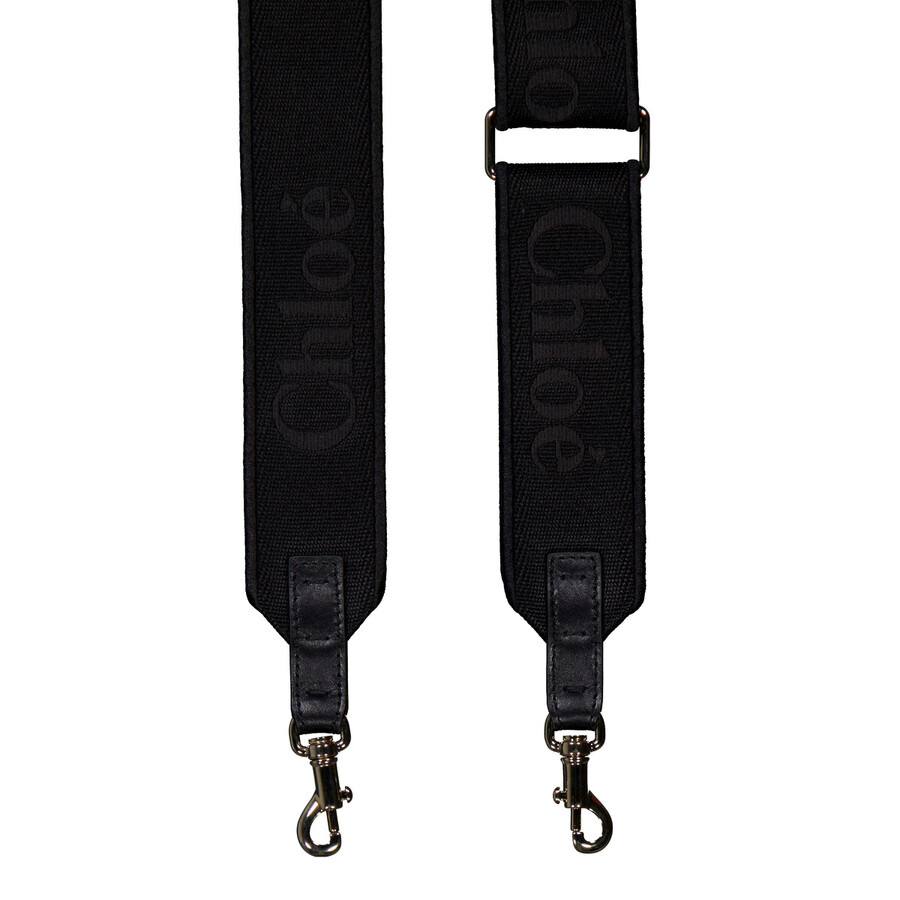 Chloe Logo Canvas Adjustable Bag Strap - 4